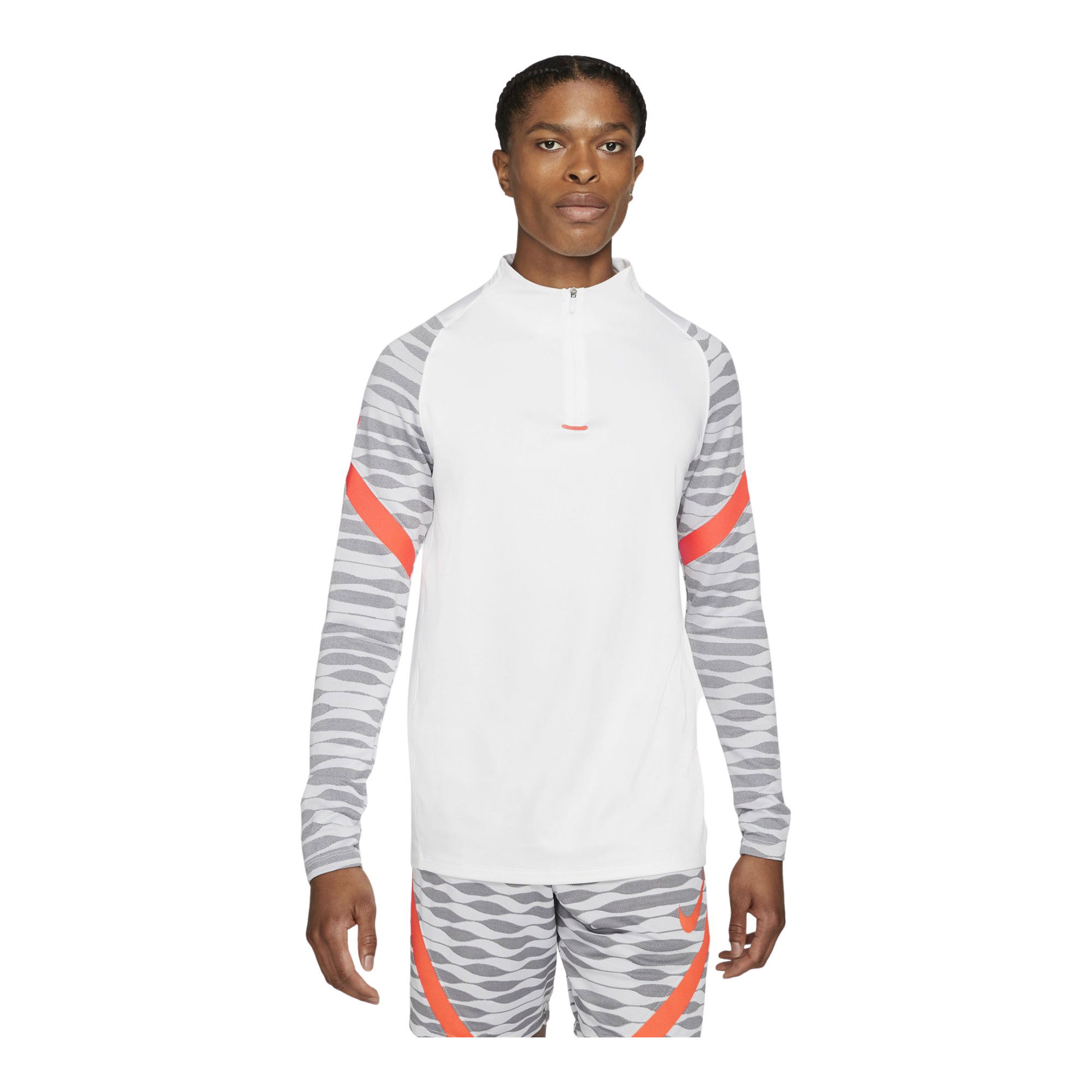 Nike Dri-Fit Strike 1/4-Zip Football Drill Top Long-Sleeve Erkek Tişört