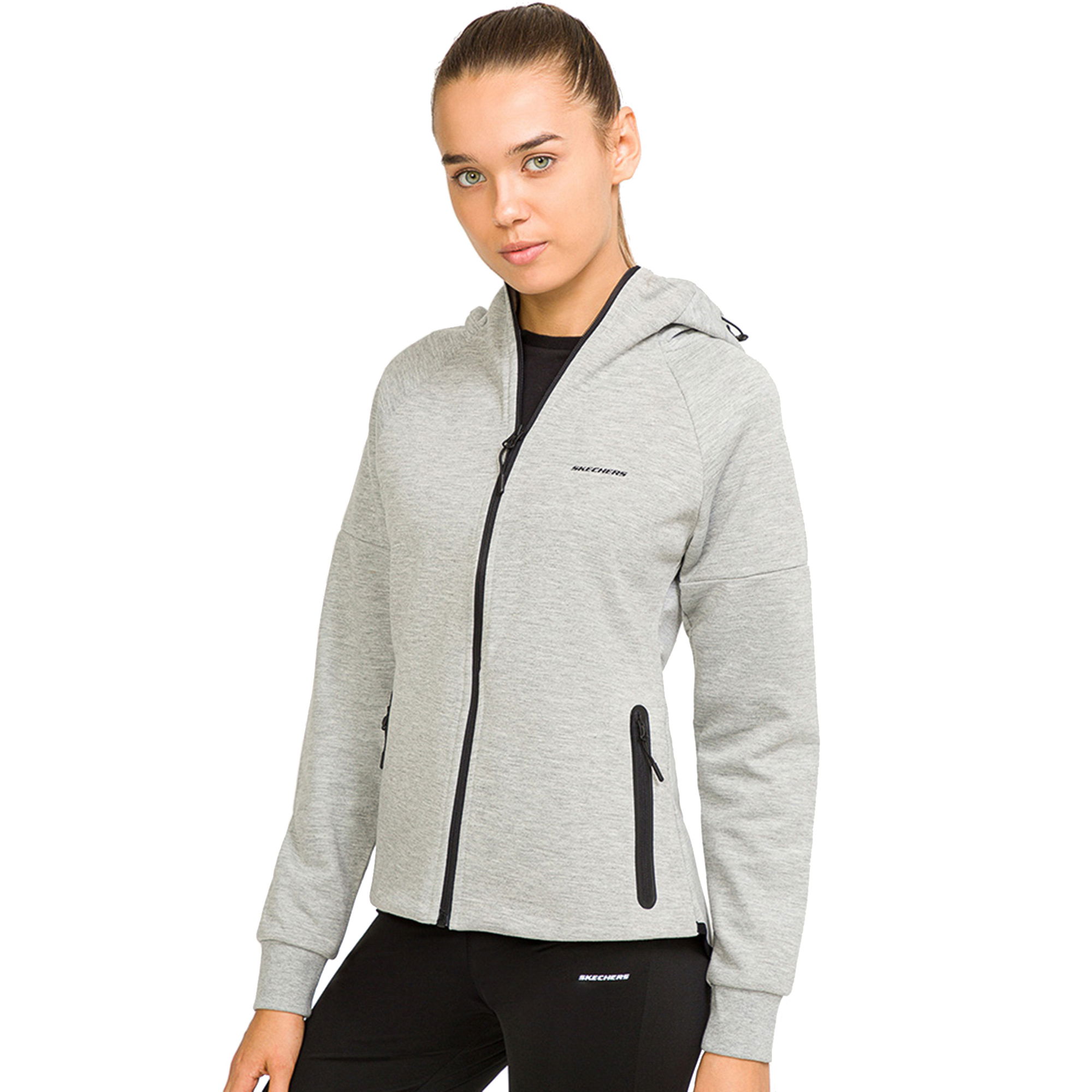 Skechers 2X I-Lock W Full-Zip Hooded Kapüşonlu Kadın Ceket