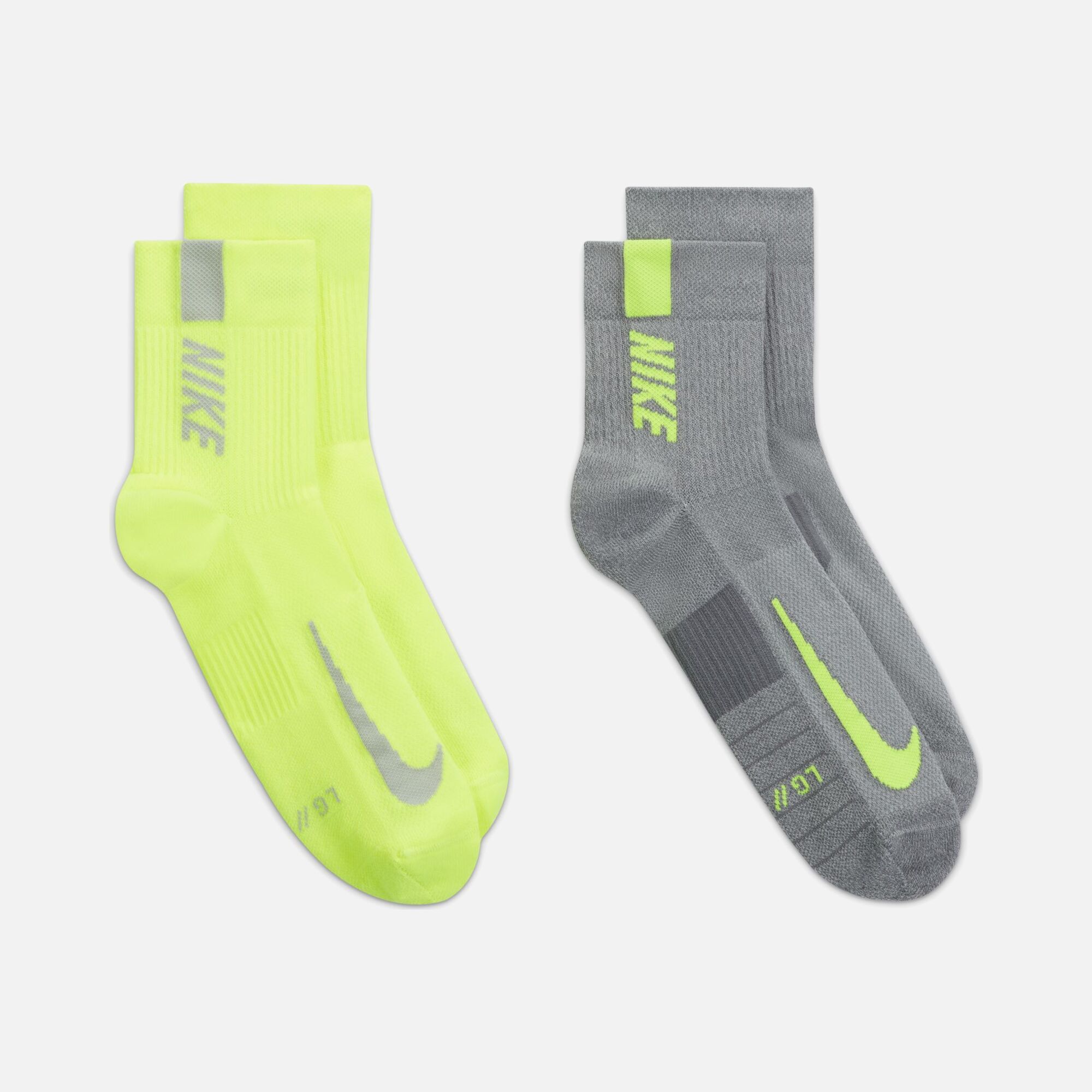 Nike Multiplier Ankle (2 Pairs) Unisex Çorap
