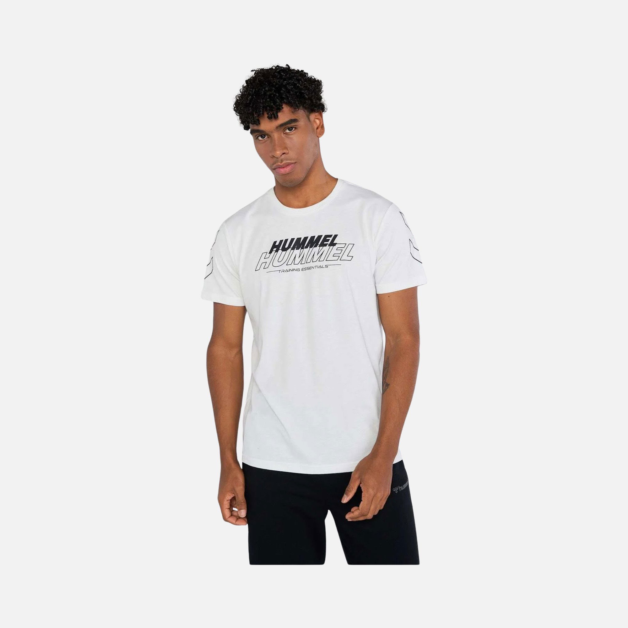 Hummel Sportswear T-TE Jeff Cotton Short-Sleeve Erkek Tişört