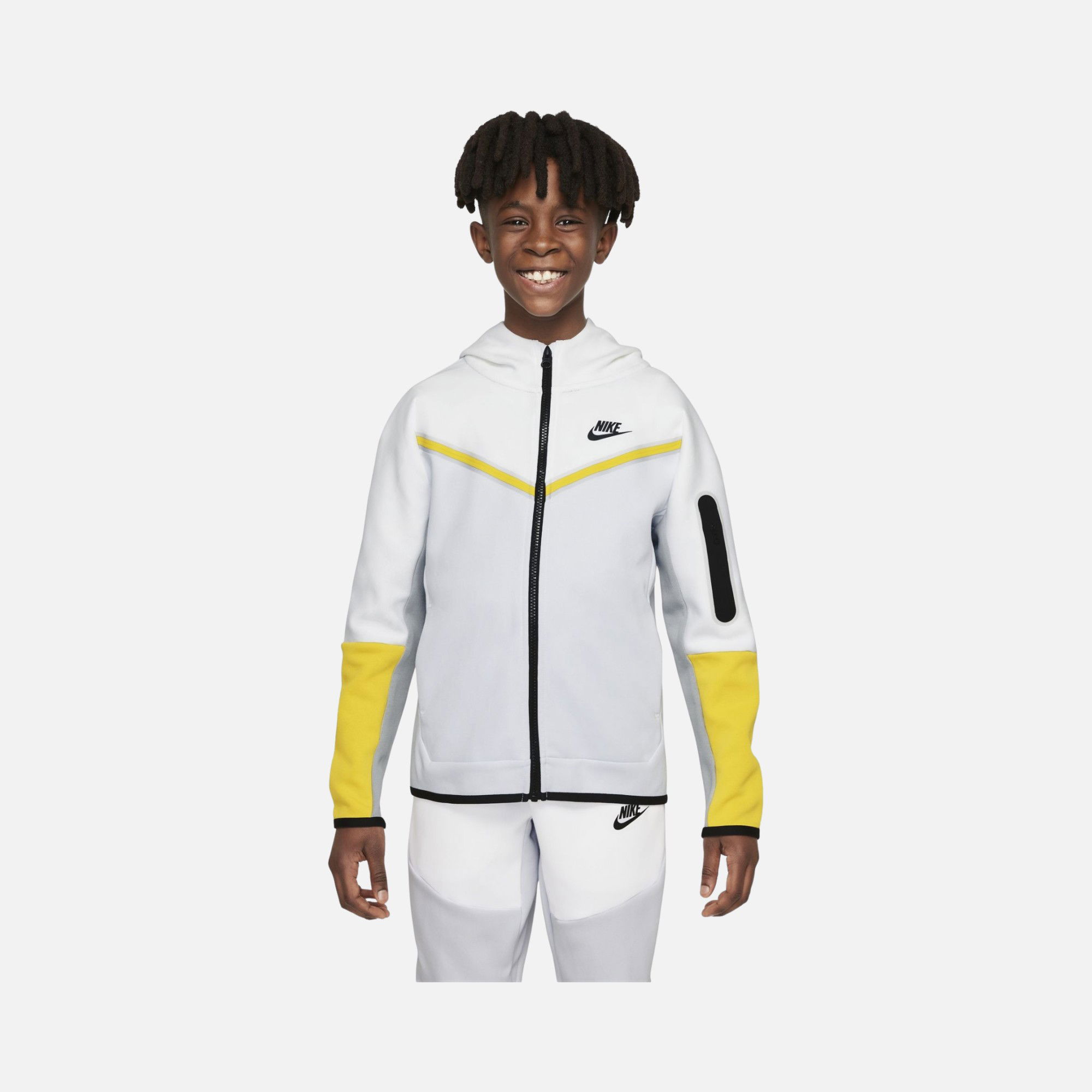 Nike Sportswear Tech Fleece Full-Zip Hoodie (Boys') Çocuk Sweatshirt