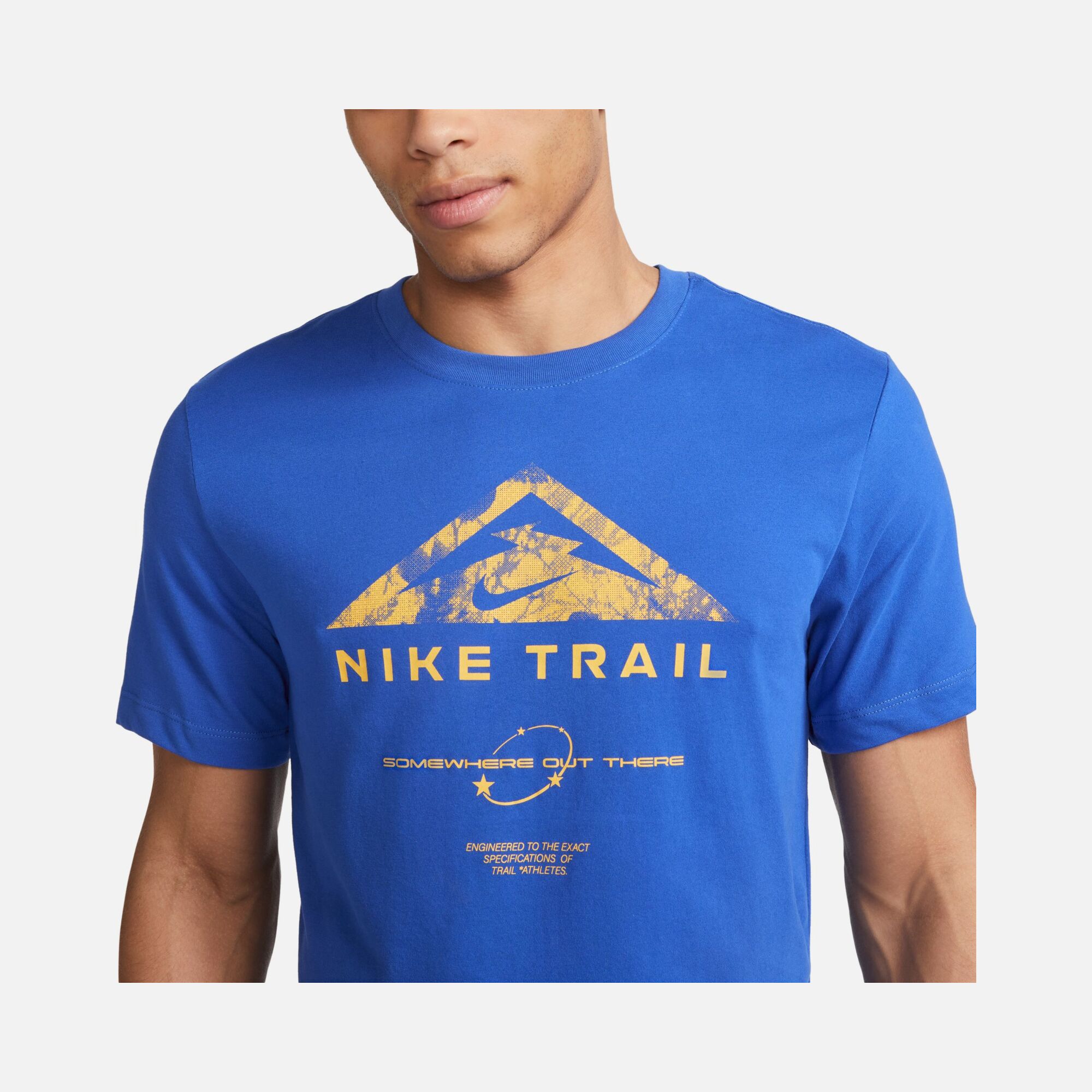 Nike Dri-Fit ''Some Where out There'' Run Trail Short-Sleeve Erkek Tişört