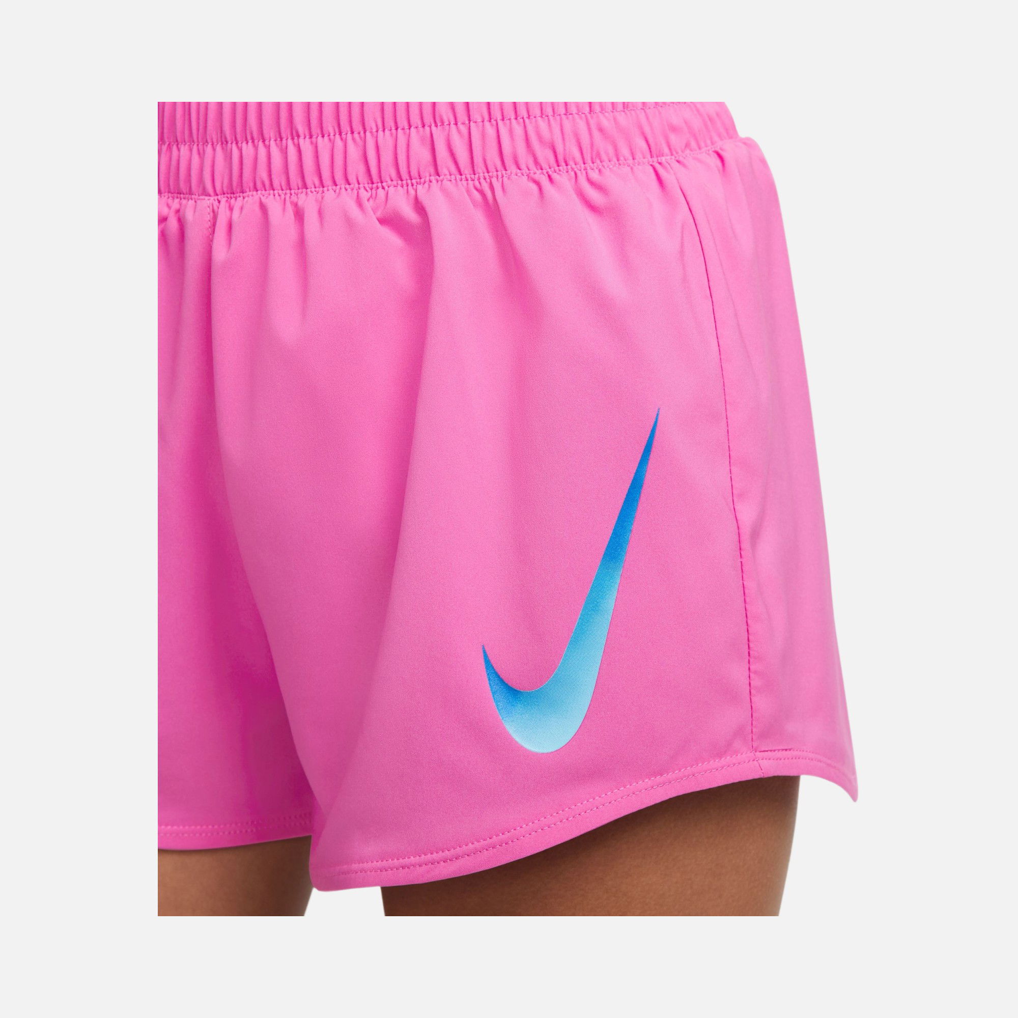 Nike Swoosh Dri-Fit Ultra-Soft Woven Brief-Lined Running Kadın Şort