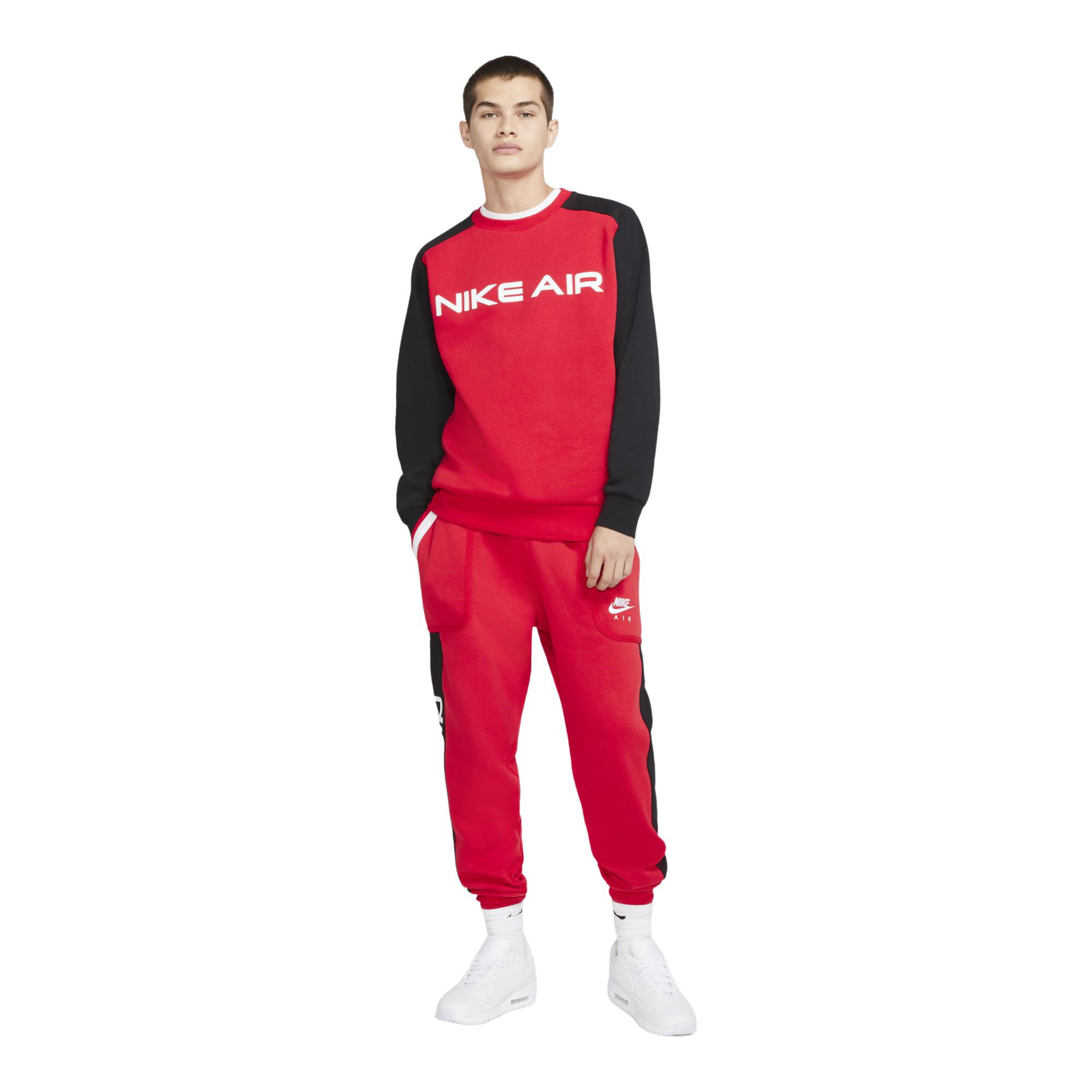 Nike Sportswear Air Fleece Crew Erkek Sweatshirt