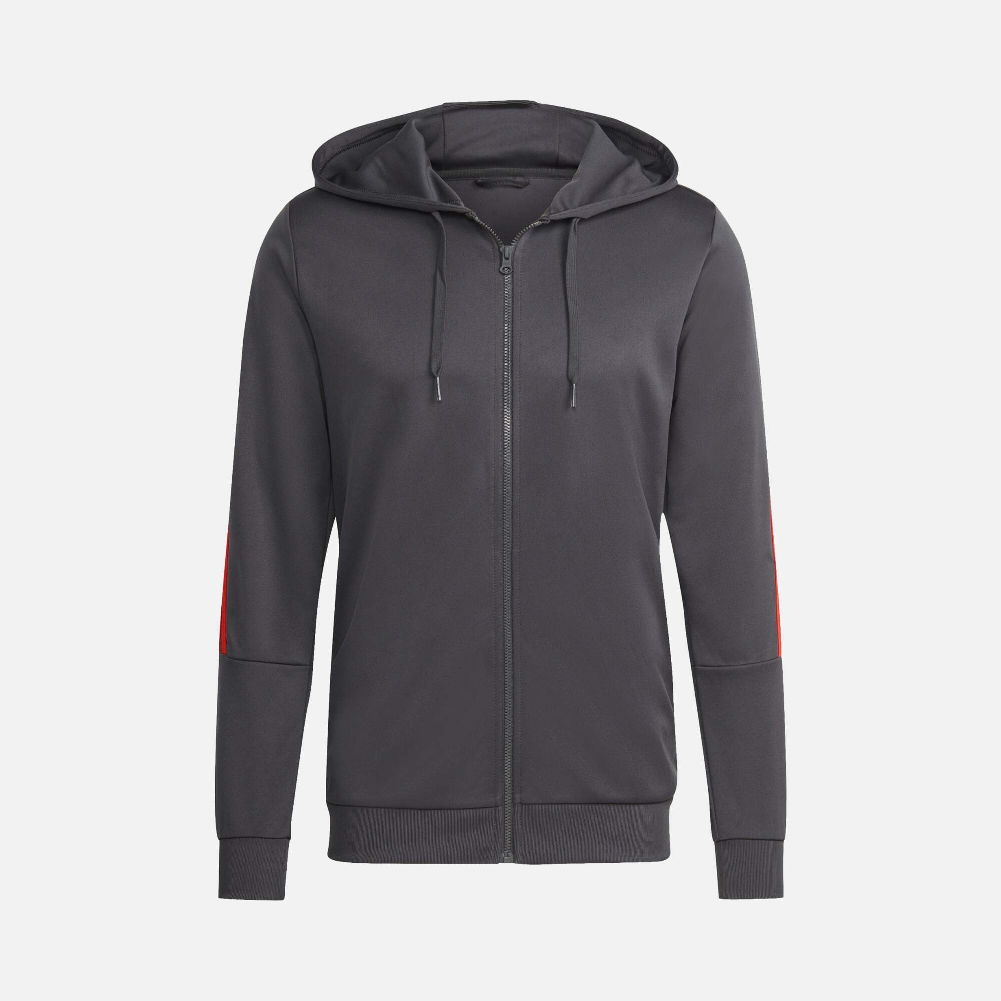 adidas Sportswear Logo Tricot 3-Stripes Full-Zip Hoodie Erkek Eşofman Takımı