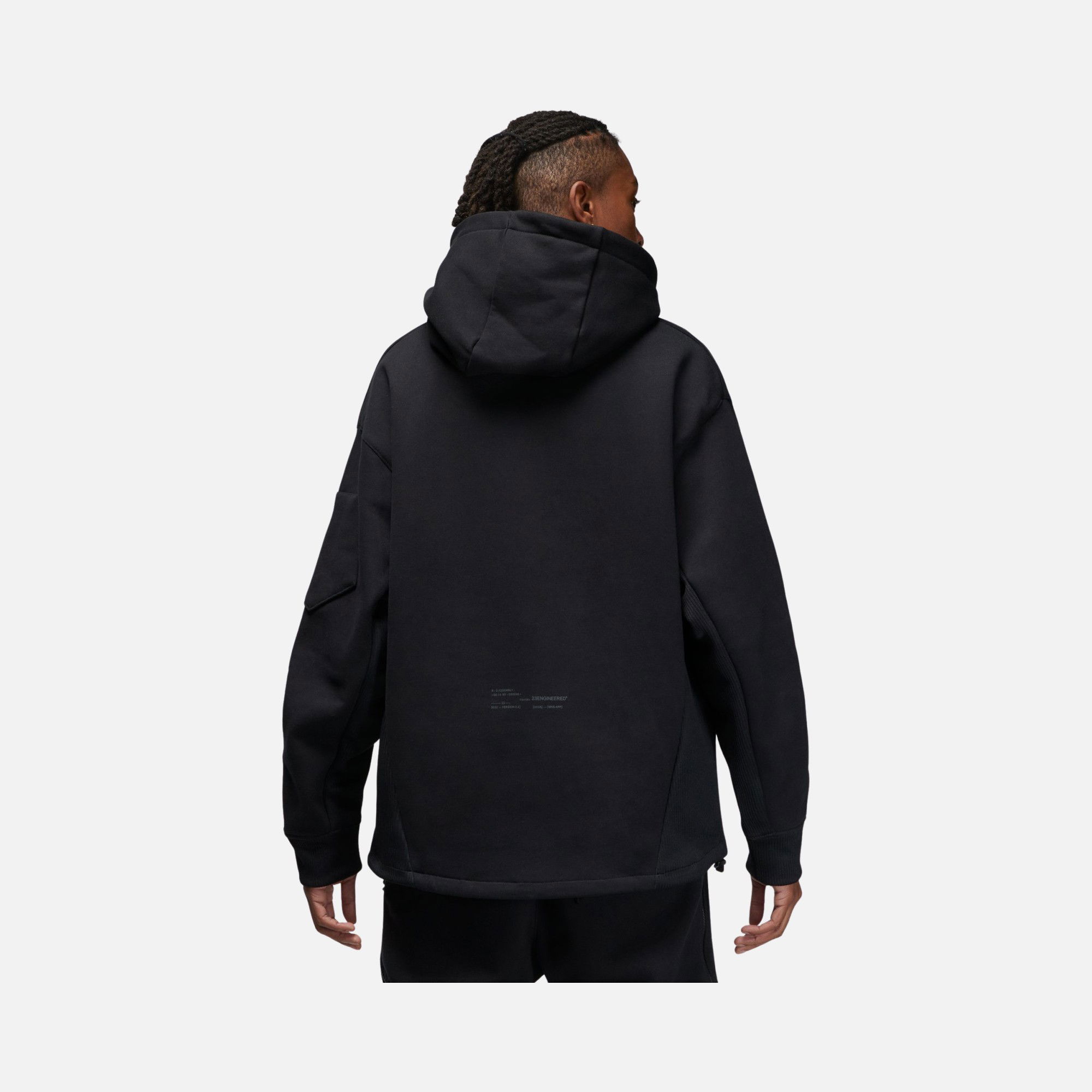 Nike Jordan 23 Engineered Brushed Fleece Pullover Hoodie Erkek Sweatshirt