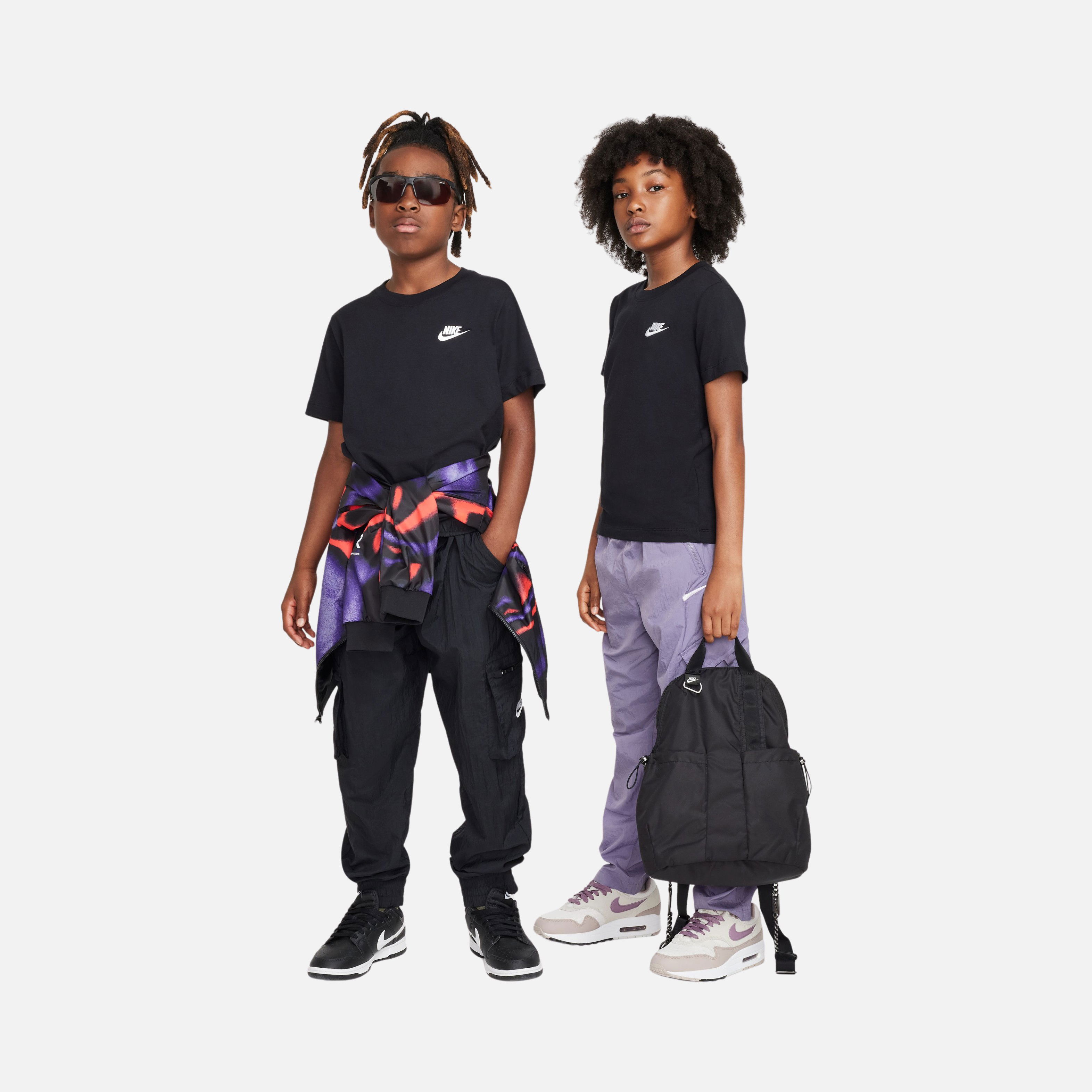 Nike Sportswear Embroidered Futura LBR Short-Sleeve Çocuk Tişört