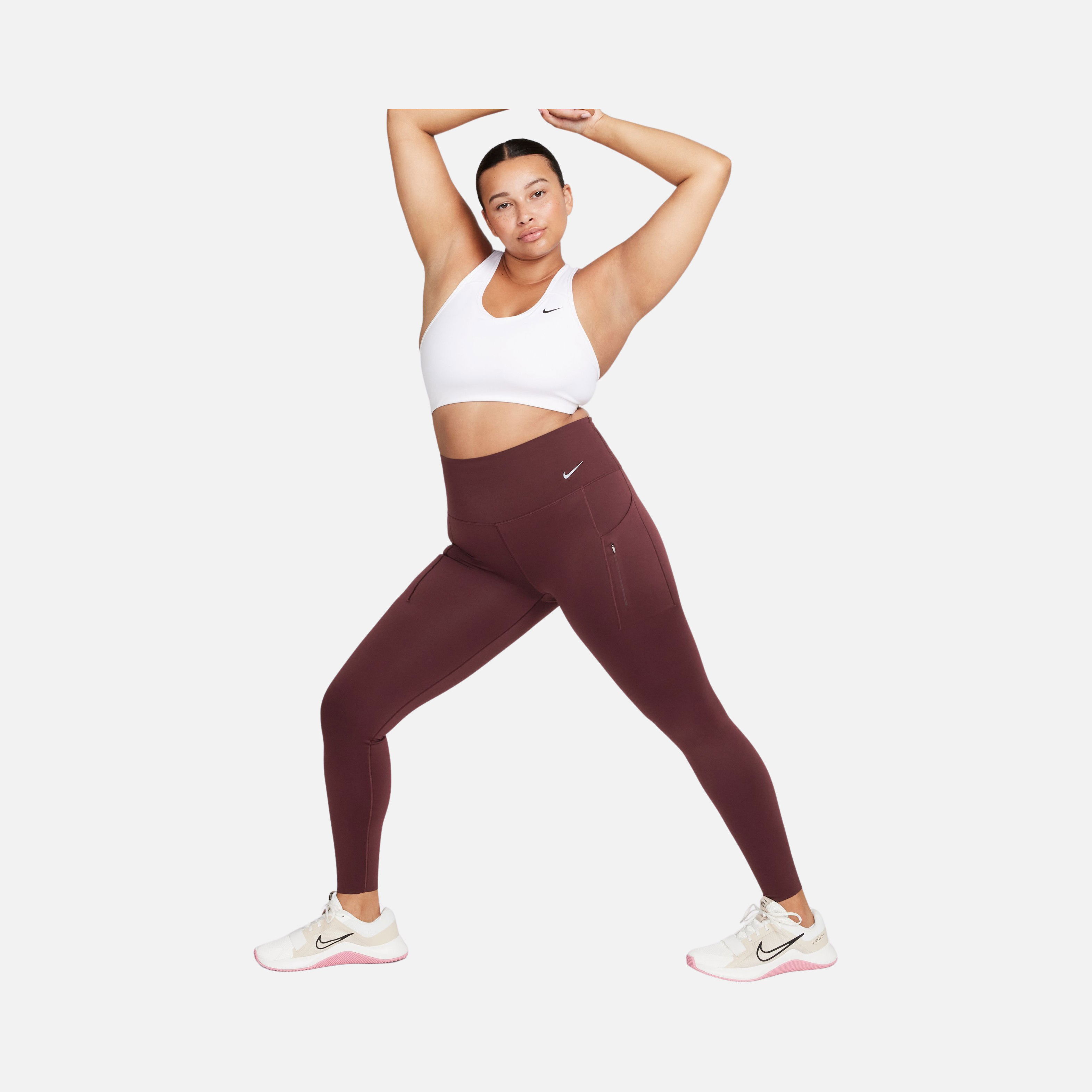 Nike Go Firm-Support High-Waisted With Pockets Running Kadın Tayt