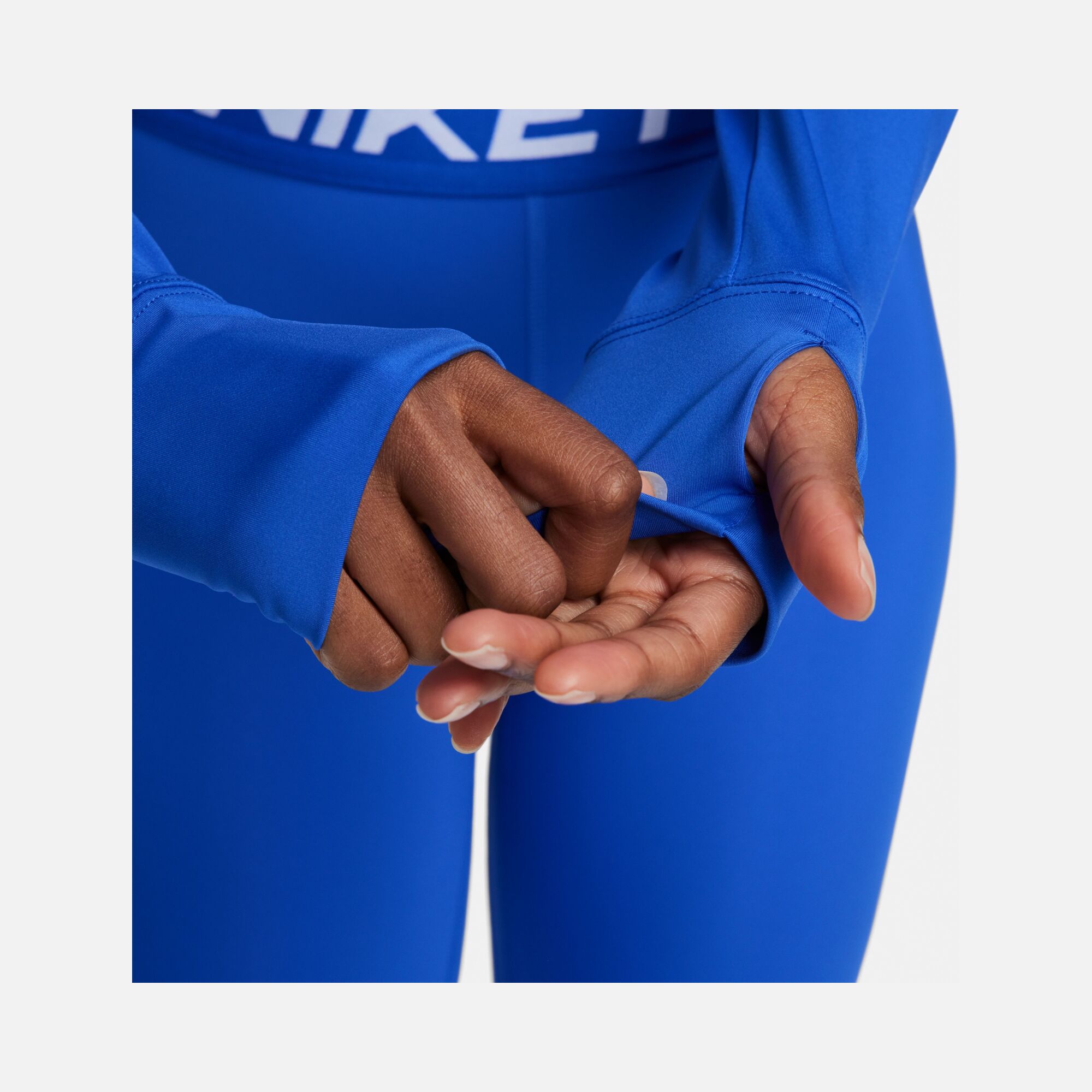 Nike Pro 365 Dri-Fit Cropped Training Long-Sleeve Kadın Tişört