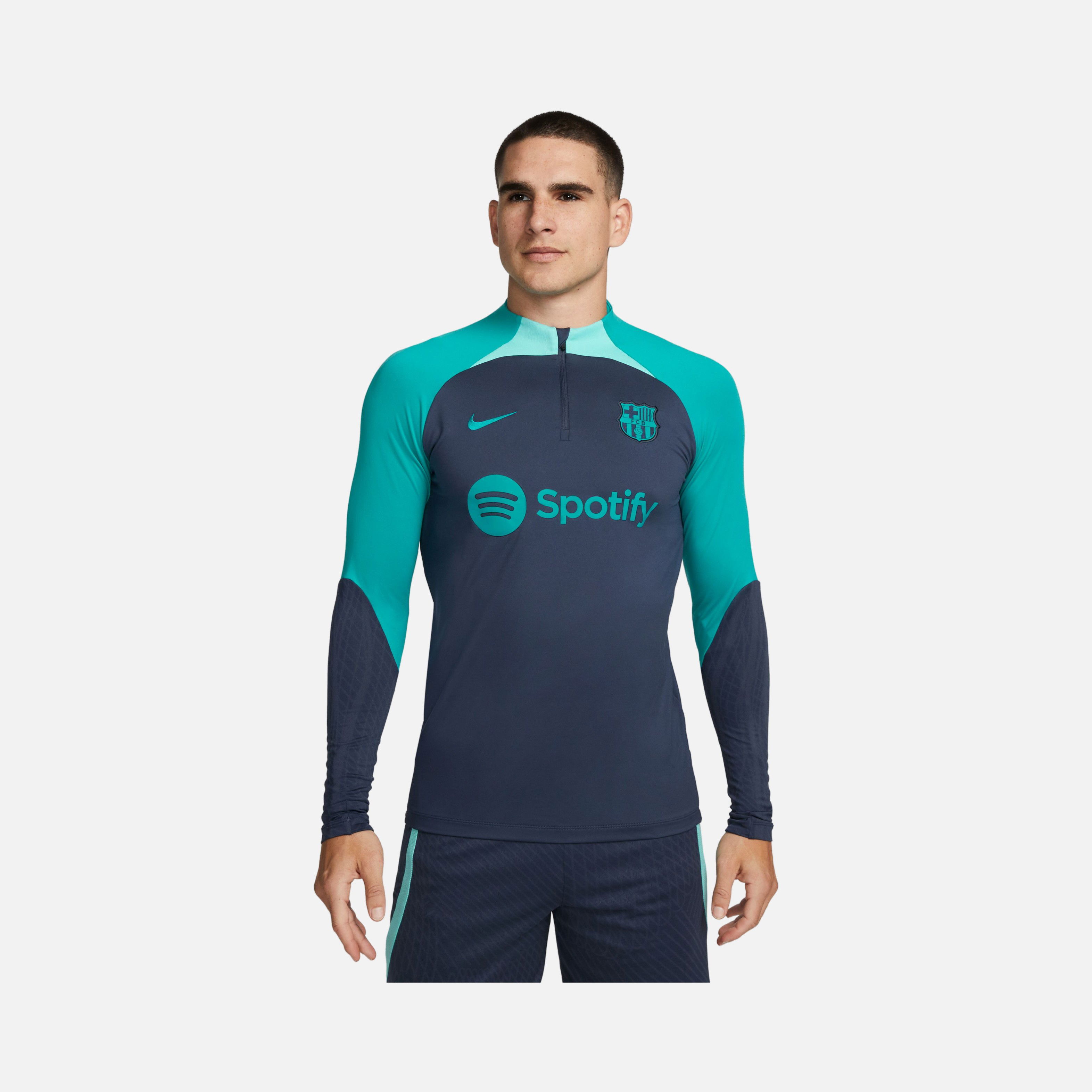 Nike FC Barcelona Dri-Fit 2023-2024 Strike Training Long-Sleeve Erkek Tişört