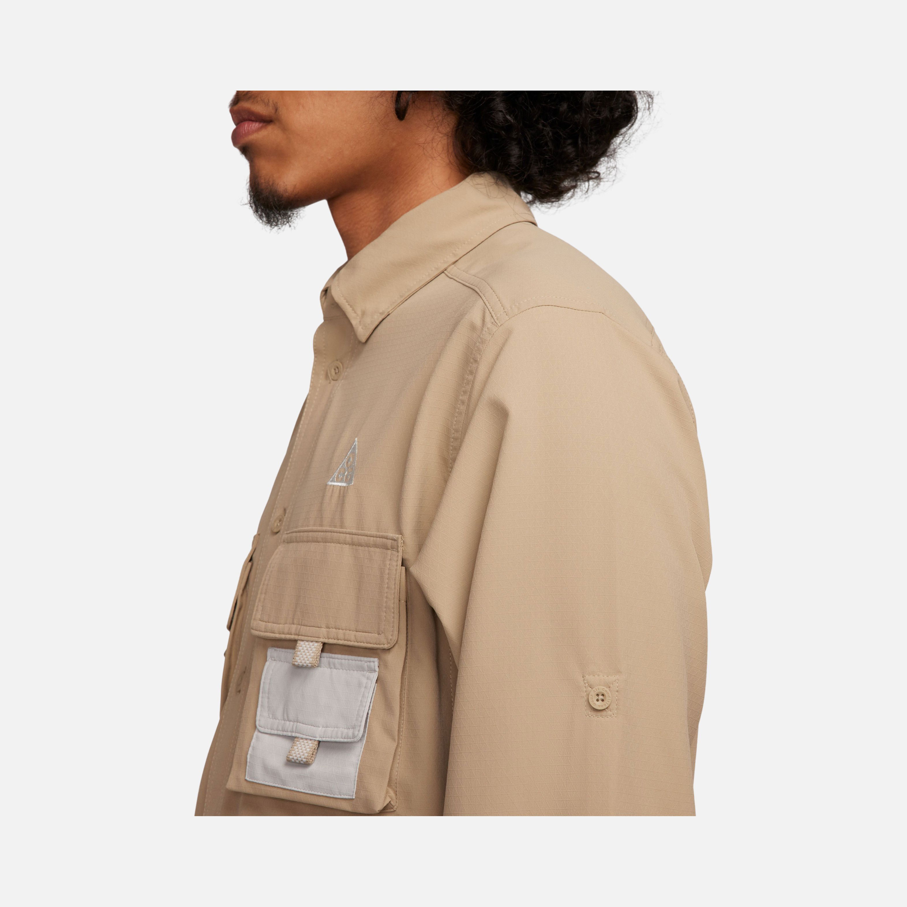 Nike Sportswear ACG Dri-Fit UV ''Devastation Trail'' Full-Button Long-Sleeve Erkek Gömlek