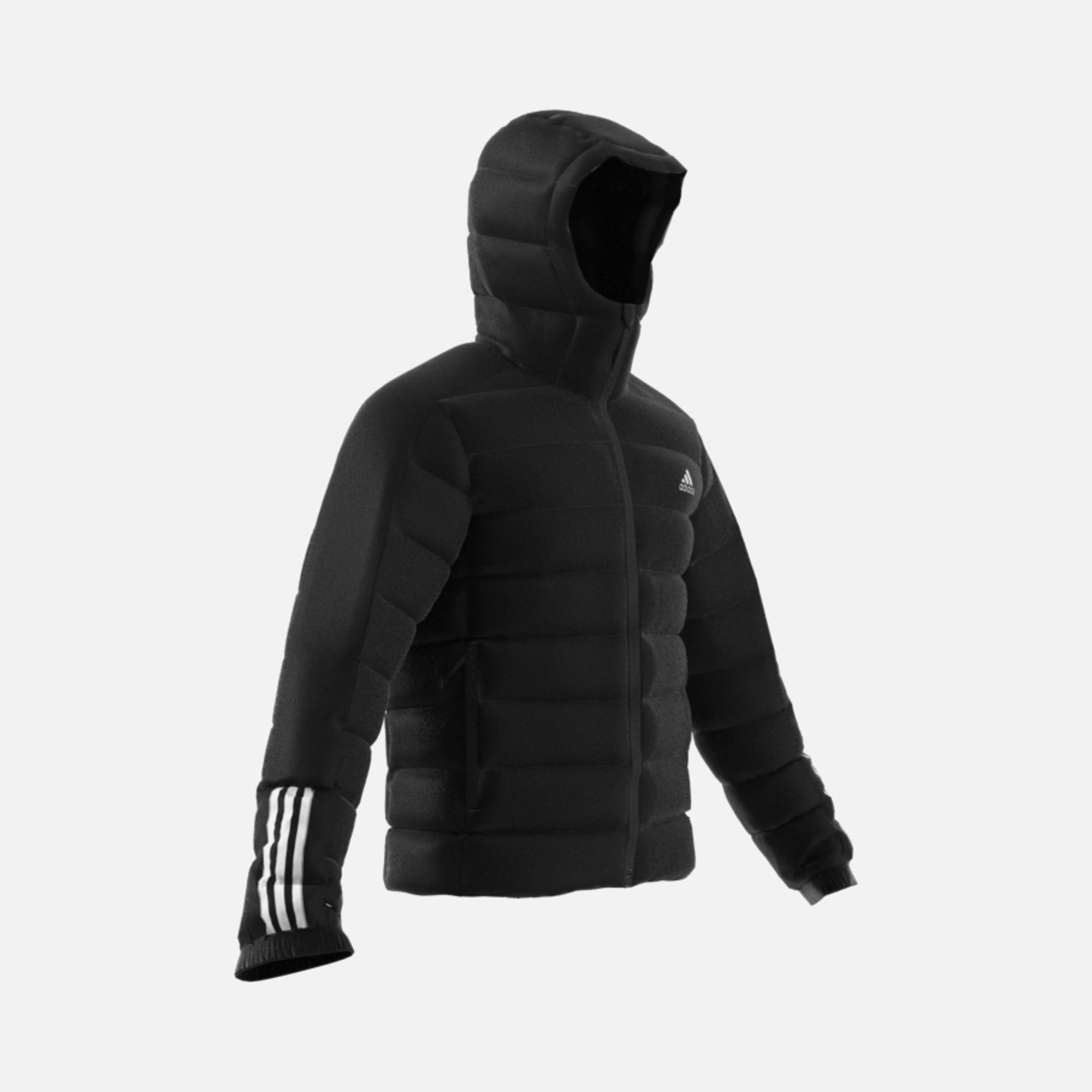 adidas Itavic 3-Stripes Midweight Full-Zip Hoodie Erkek Mont