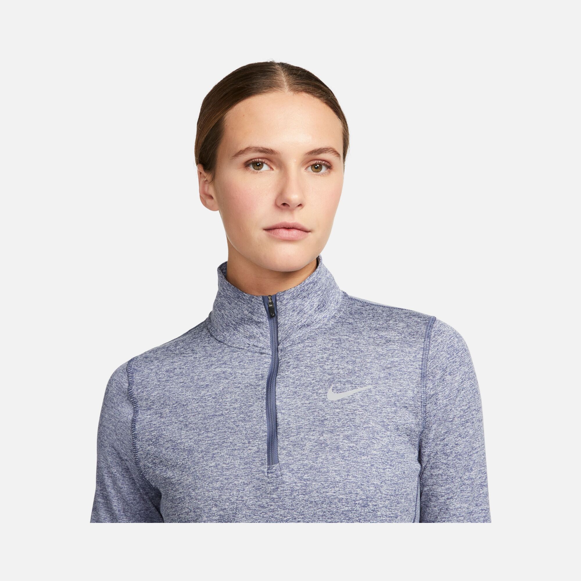 Nike Element 1/2-Zip Running Long-Sleeve Kadın Tişört