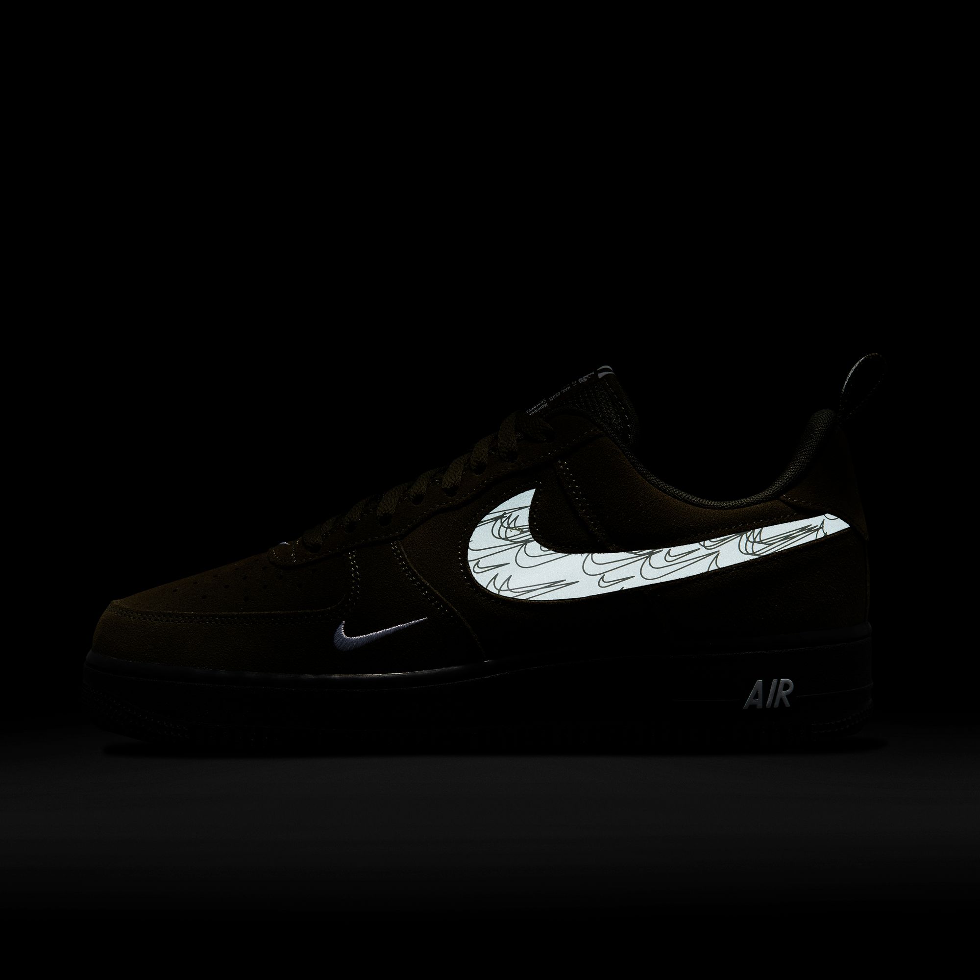 Nike Air Force 1 '07 LV8 ''Reflective Multi Swoosh'' Erkek Spor Ayakkabı