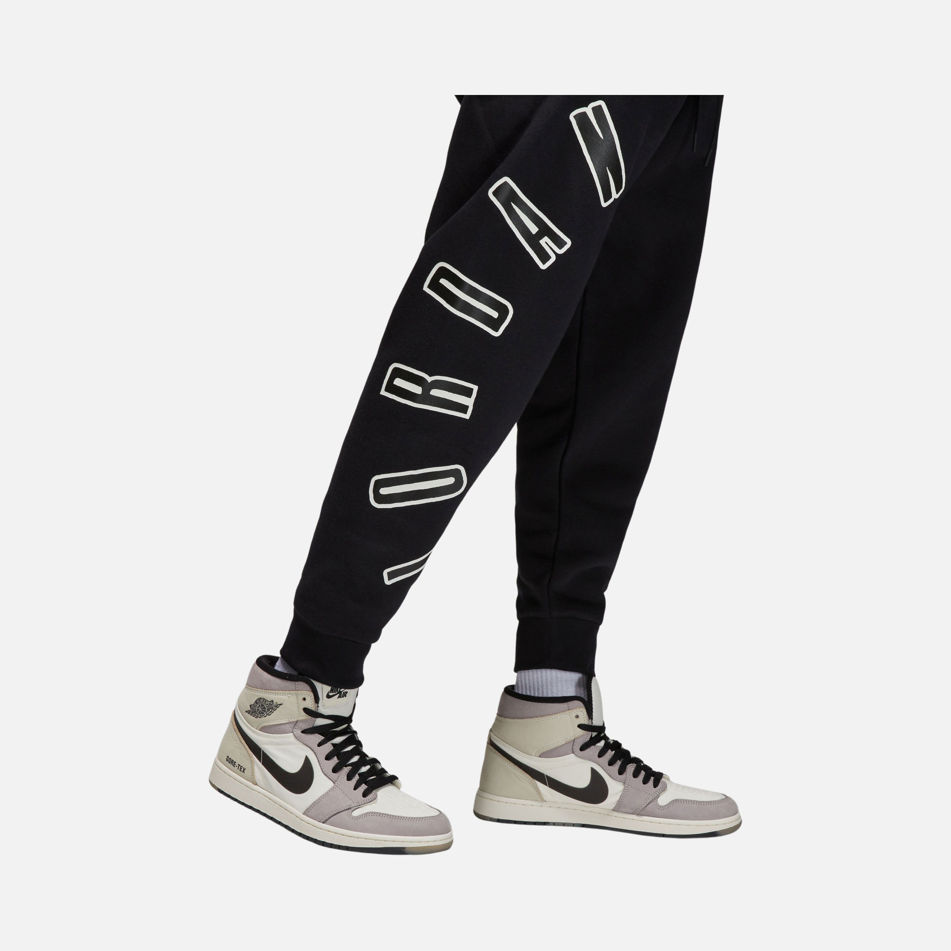 Nike Jordan Flight MVP HBR Fleece Screen-Printed Graphics Erkek Eşofman Altı