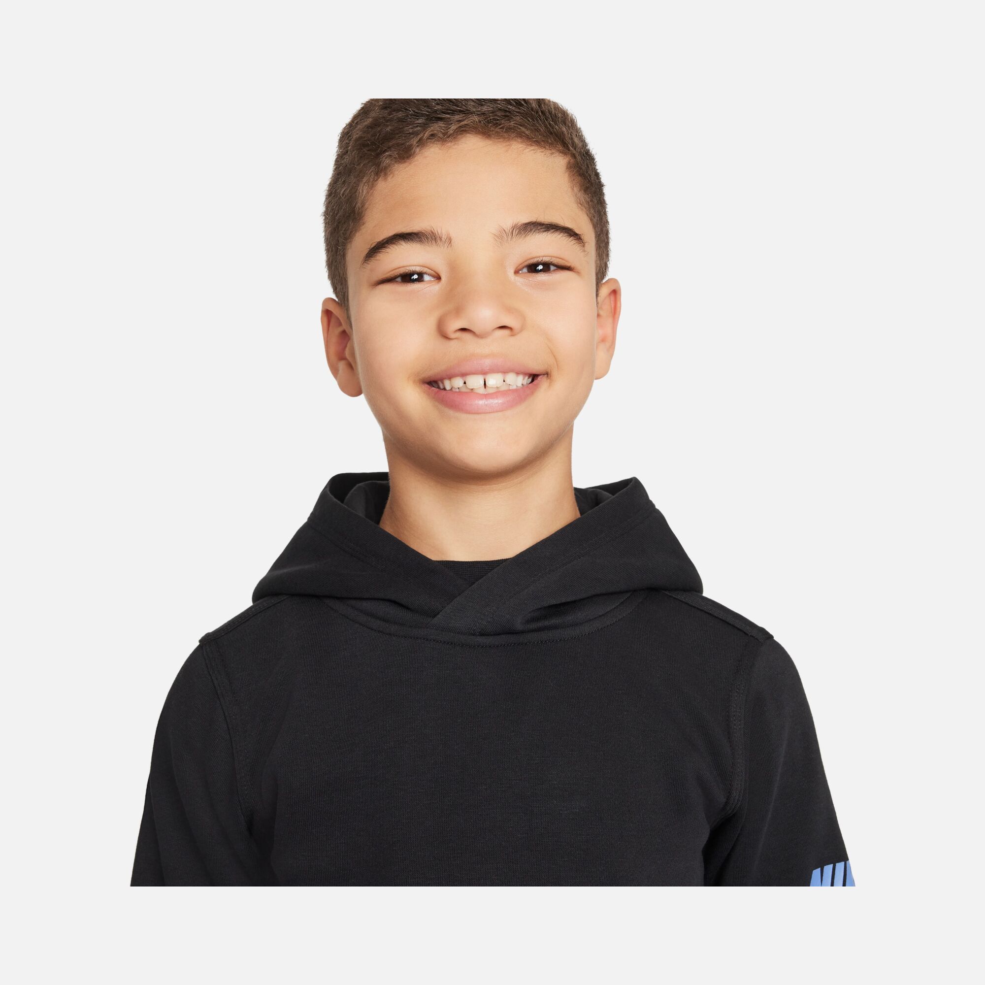 Nike Sportswear Standard Issue ''Multi Logo Graphic'' Pullover Hoodie (Boys') Çocuk Sweatshirt