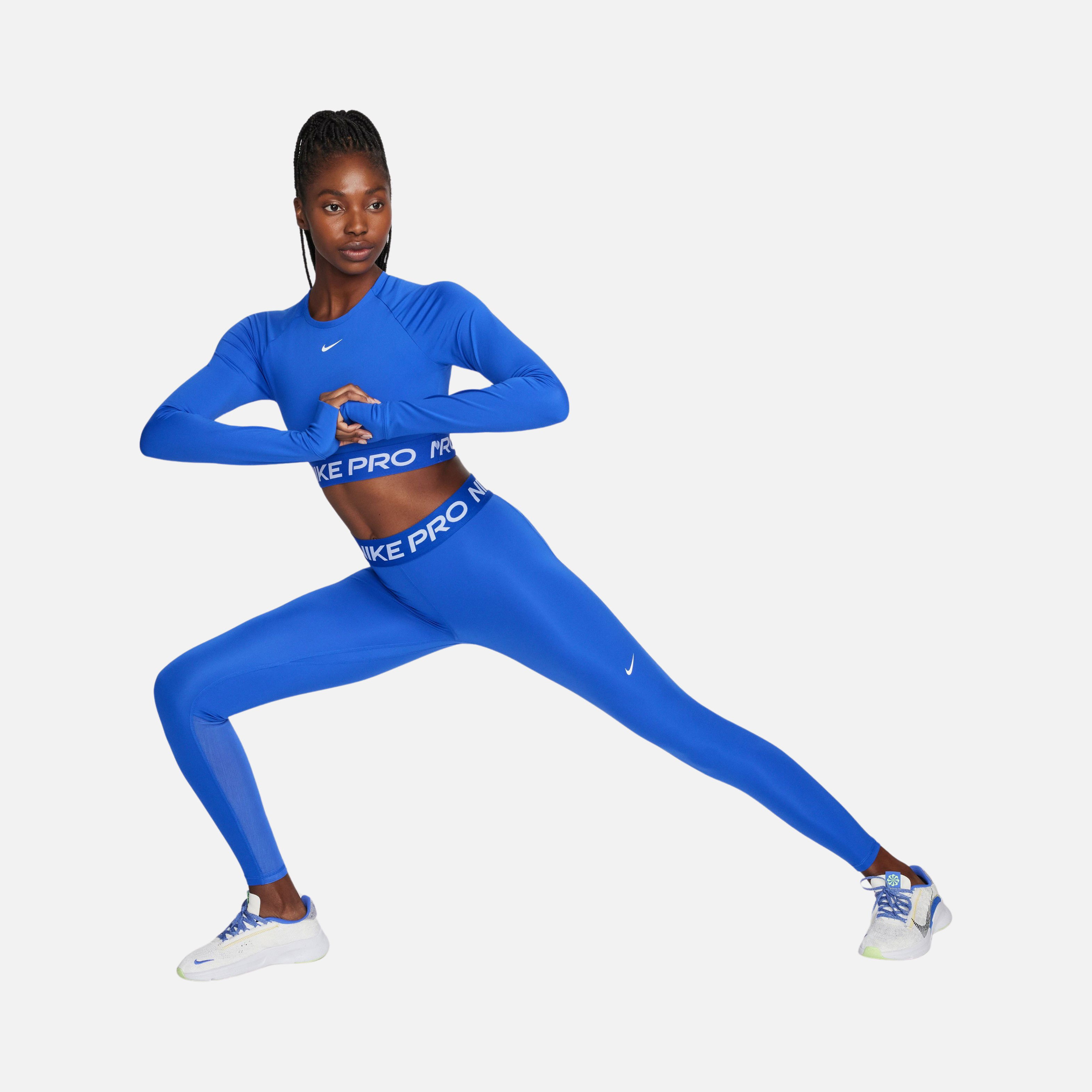 Nike Pro 365 Dri-Fit Cropped Training Long-Sleeve Kadın Tişört