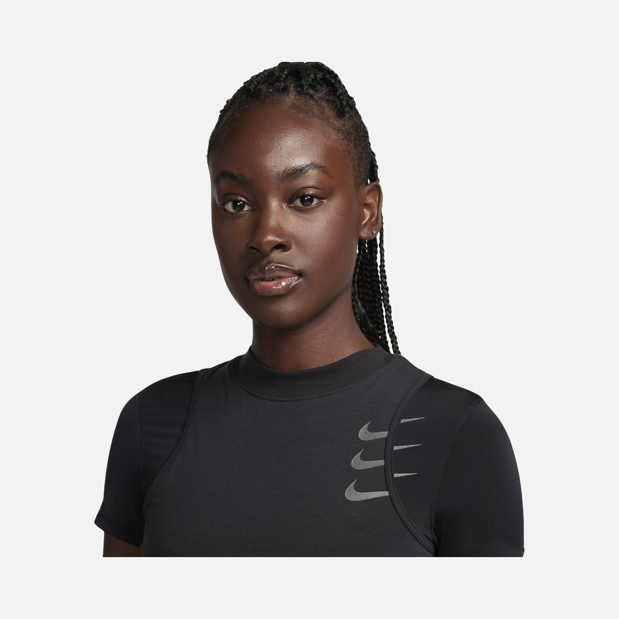 Nike Dri-Fit ADV Running Division Short-Sleeve Kadın Tişört