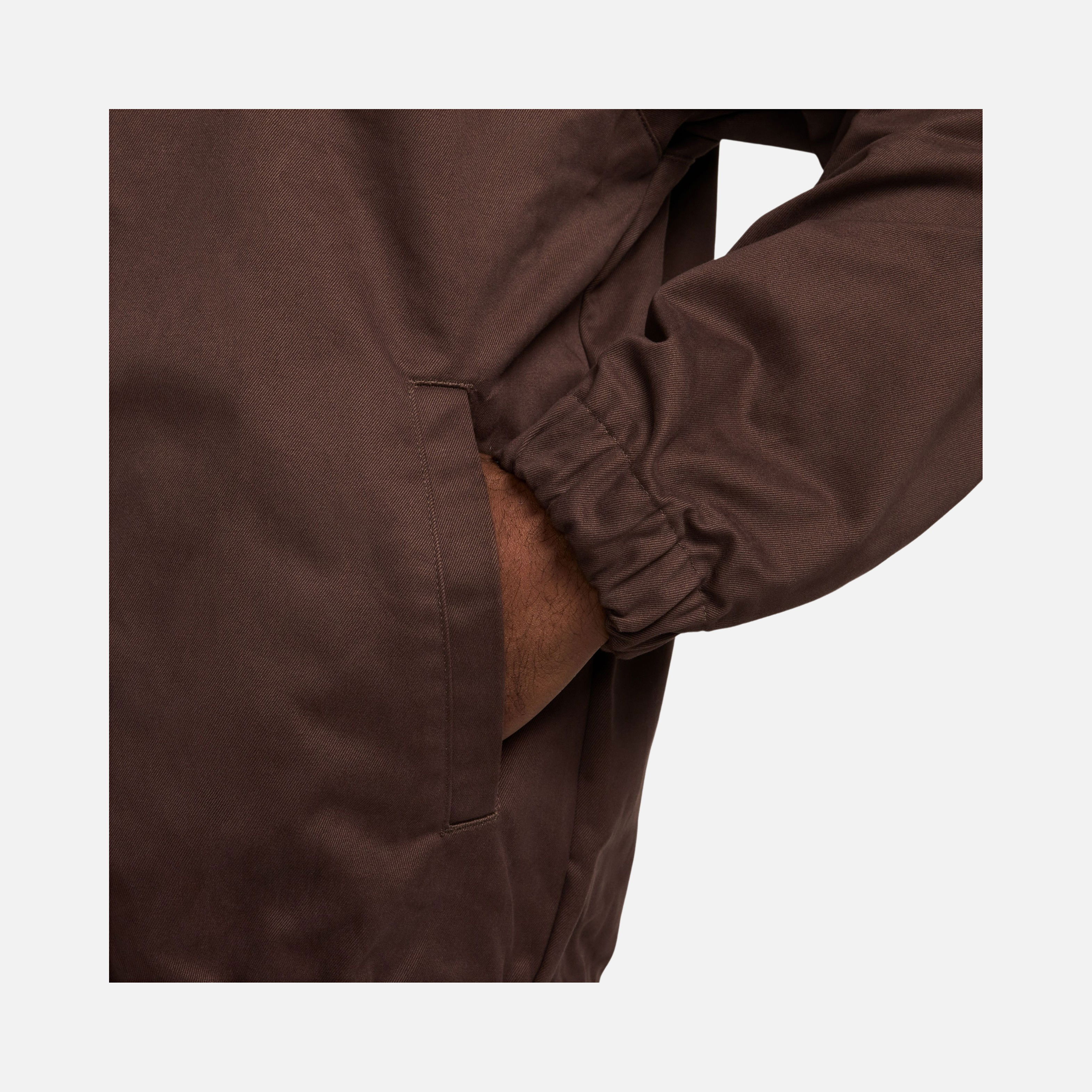 Nike Life Woven Harrington Wide Cut Full-Zip Erkek Ceket