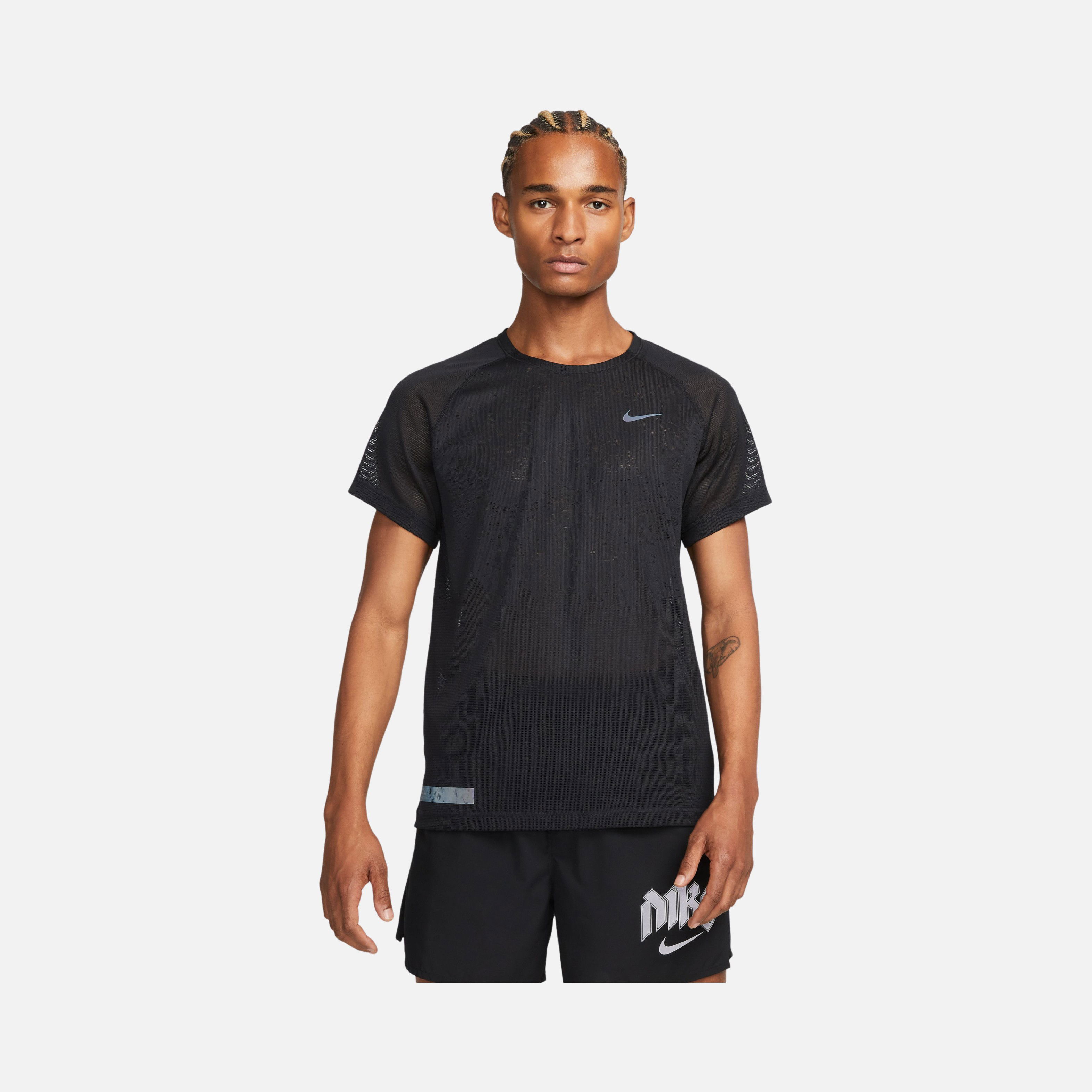 Nike Dri-Fit ADV Run Division TechKnit FW23 Running Short-Sleeve Erkek Tişört