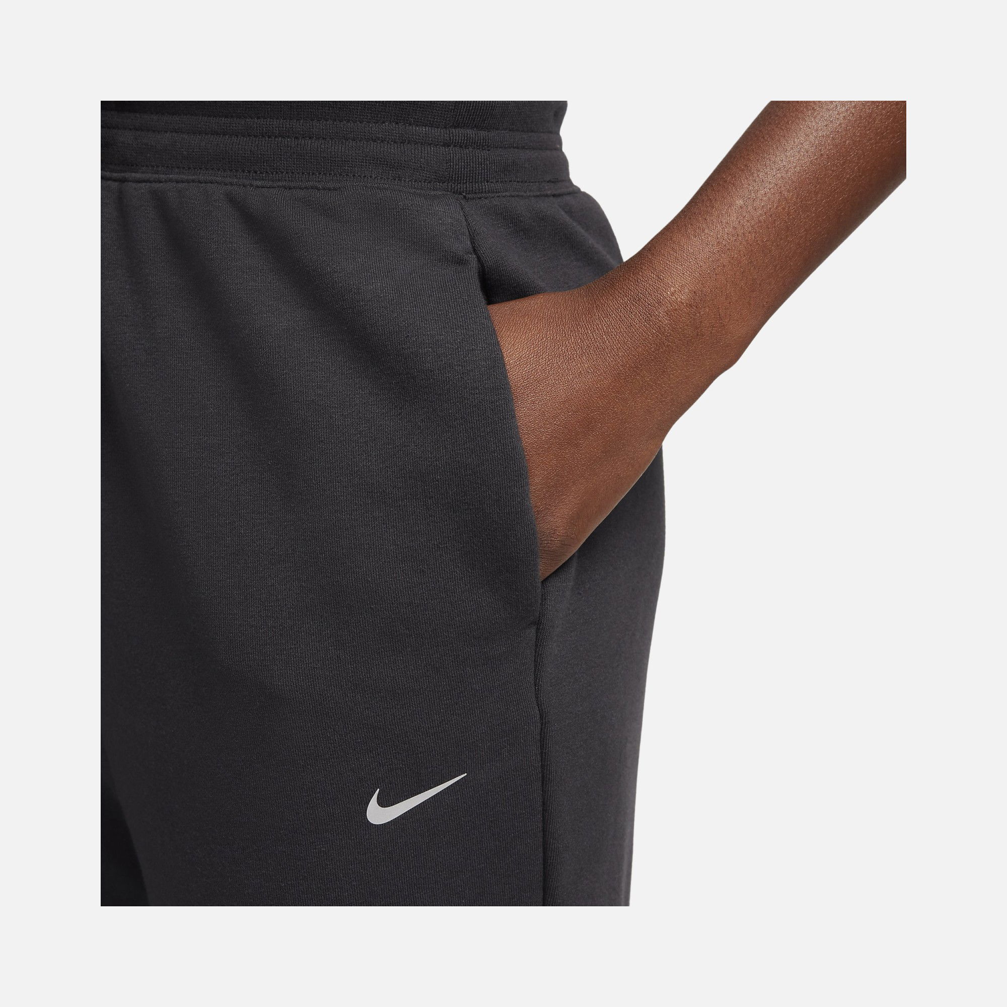 Nike Dri-Fit One High-Waisted 7/8 French Terry Training Kadın Eşofman Altı
