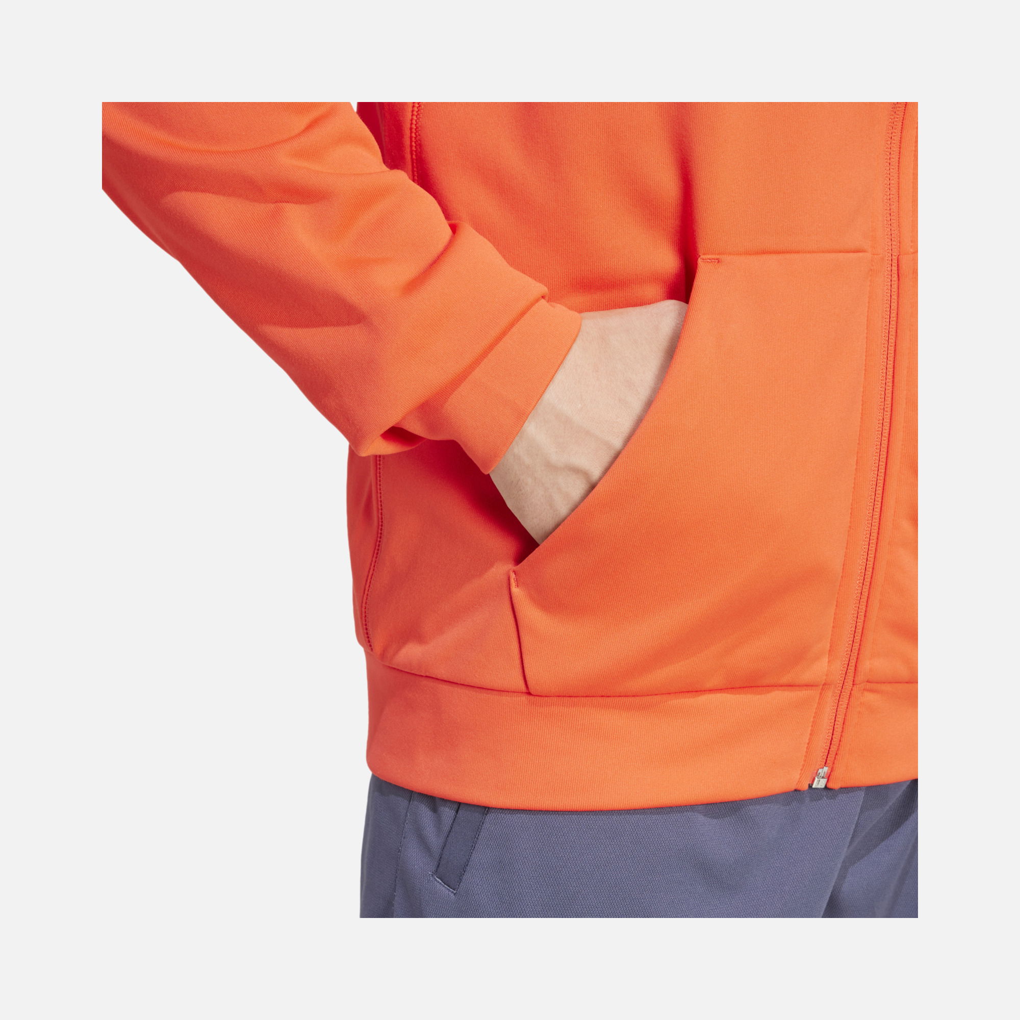 adidas AEROREADY Game & Go Versatile Full-Zip Hoodie Erkek Sweatshirt