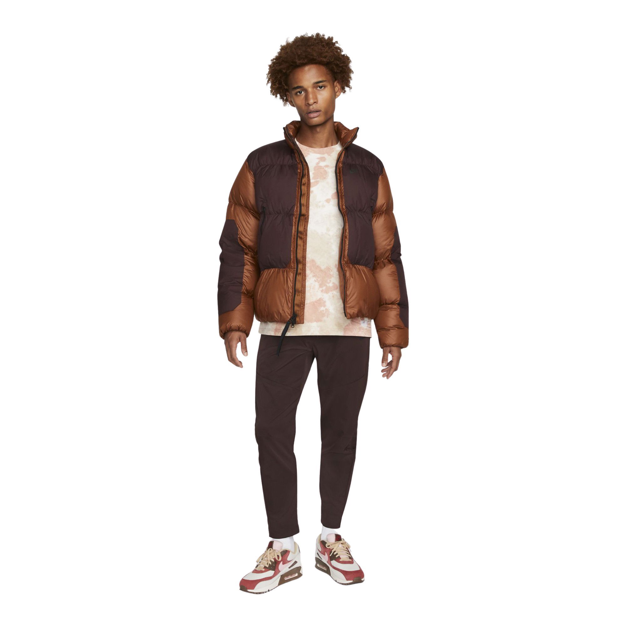 Nike Sportswear Therma-Fit Repel City Puffer Full-Zip Hoodie Erkek Mont