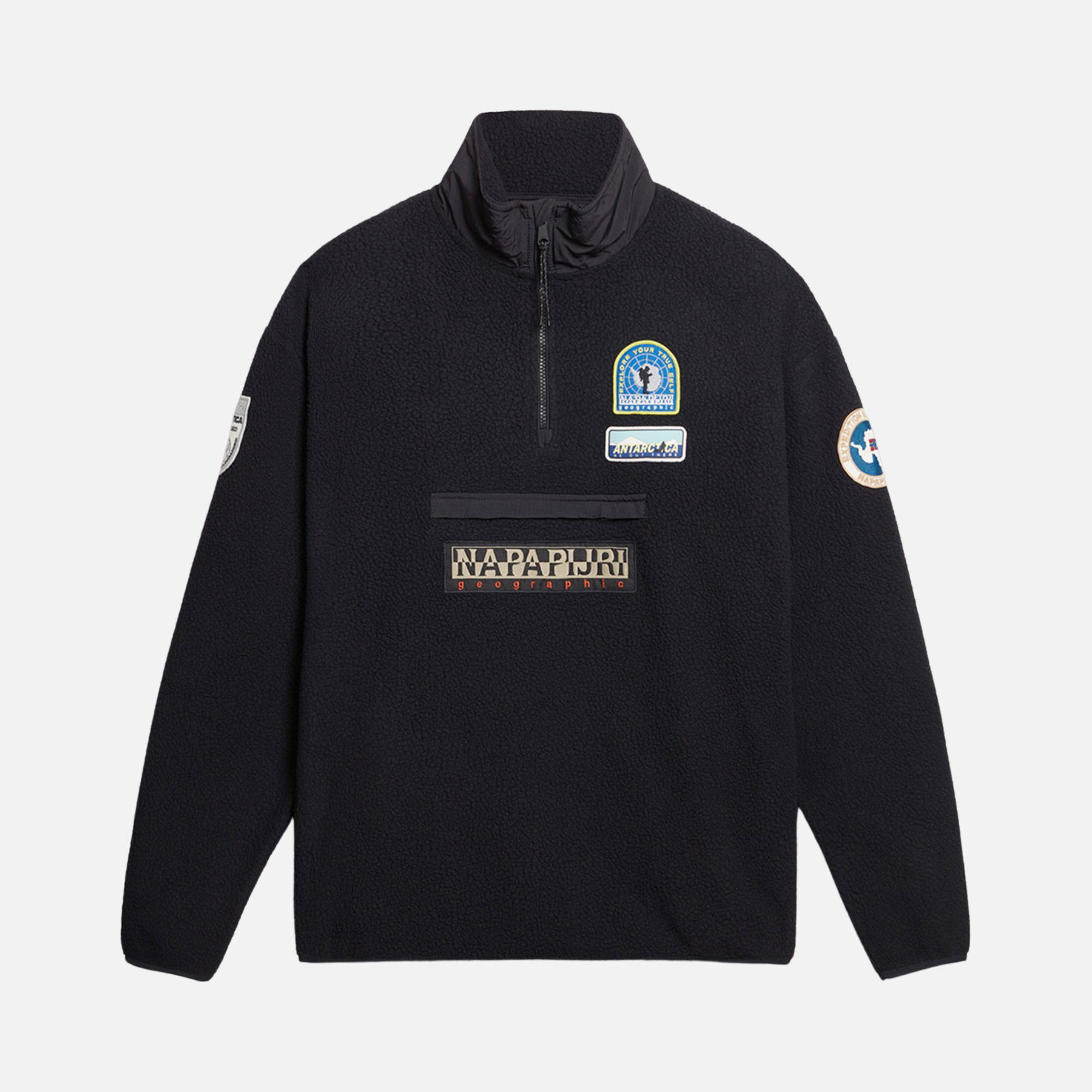 Napapijri Sportswear Mcmurdo Fleece Half-Zip Erkek Sweatshirt