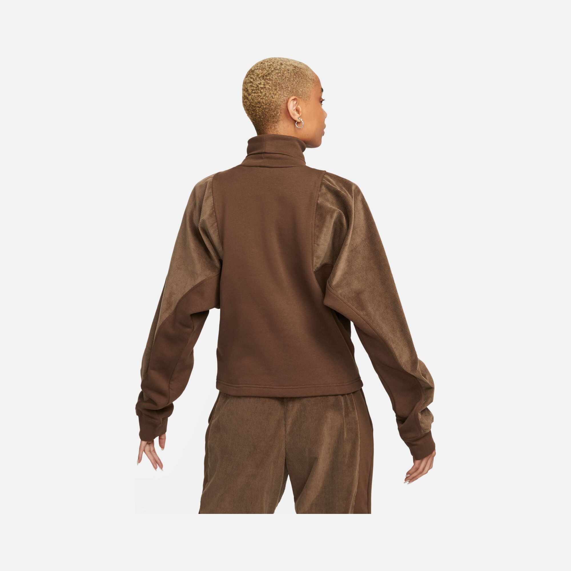 Nike Sportswear Air Cord Fleece Choker Kadın Sweatshirt