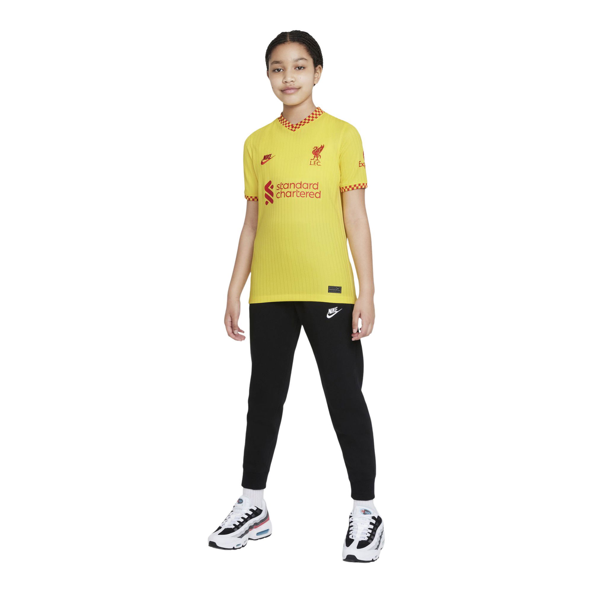 Nike Liverpool F.C. 2021-2022 Stadium Üçüncü Takım Çocuk Forma