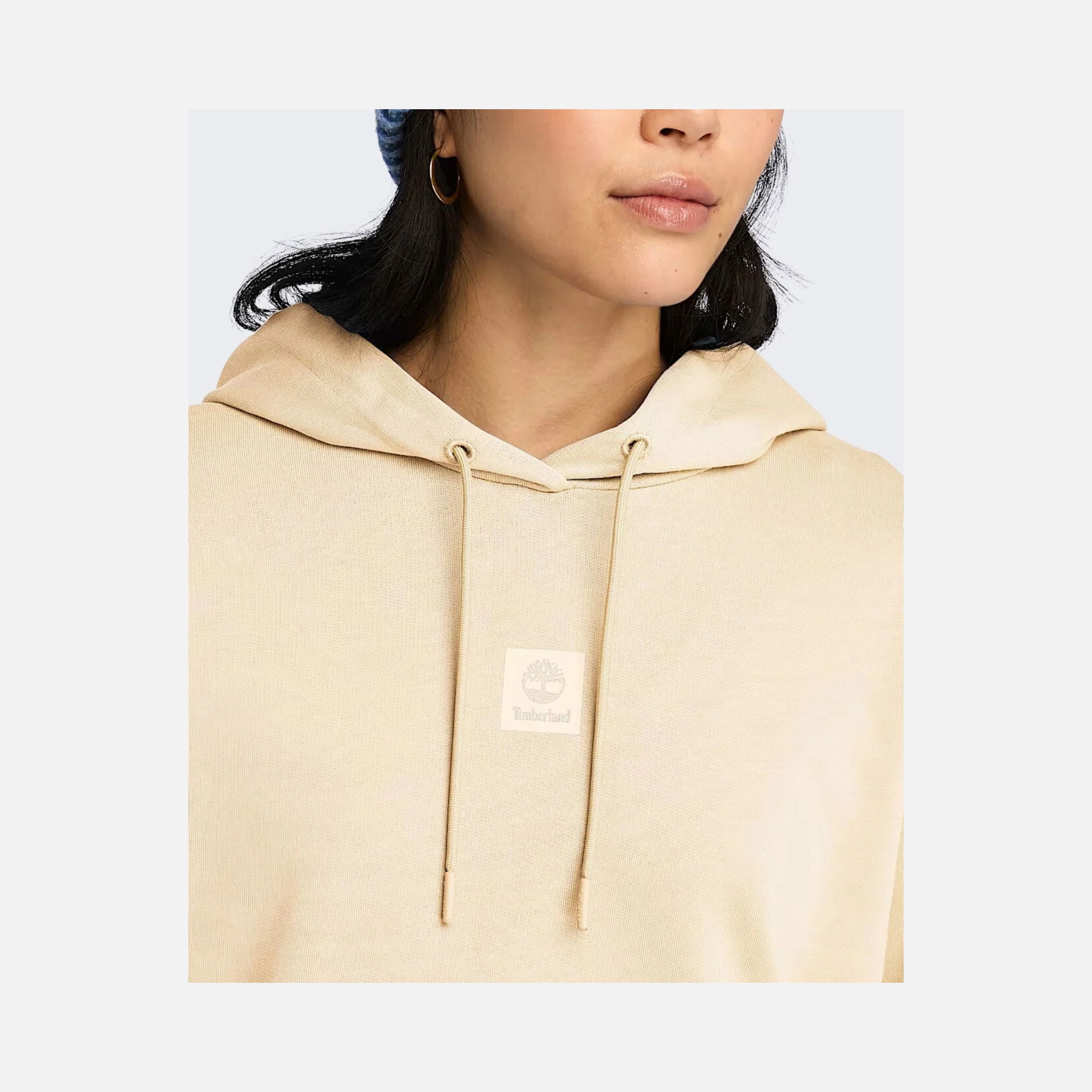 Timberland Sportswear Stack Logo Loop Back Hooded Kadın Sweatshirt