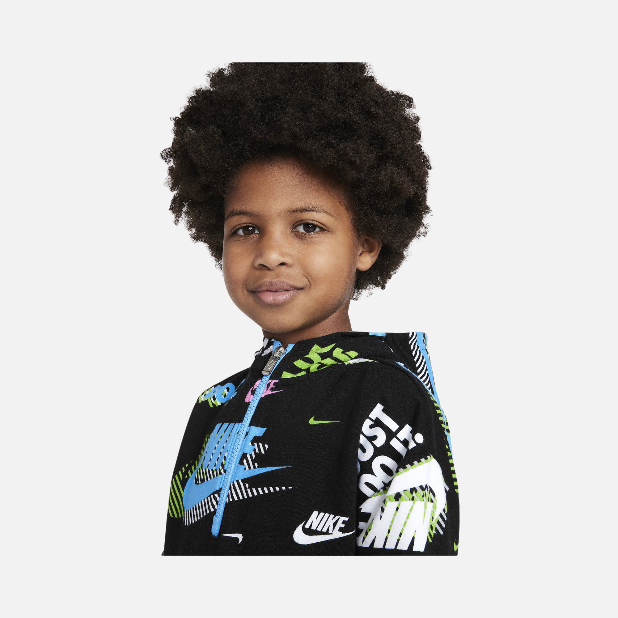 Nike Sportswear Active Joy French Terry Pullover Half-Zip Hoodie Çocuk Sweatshirt