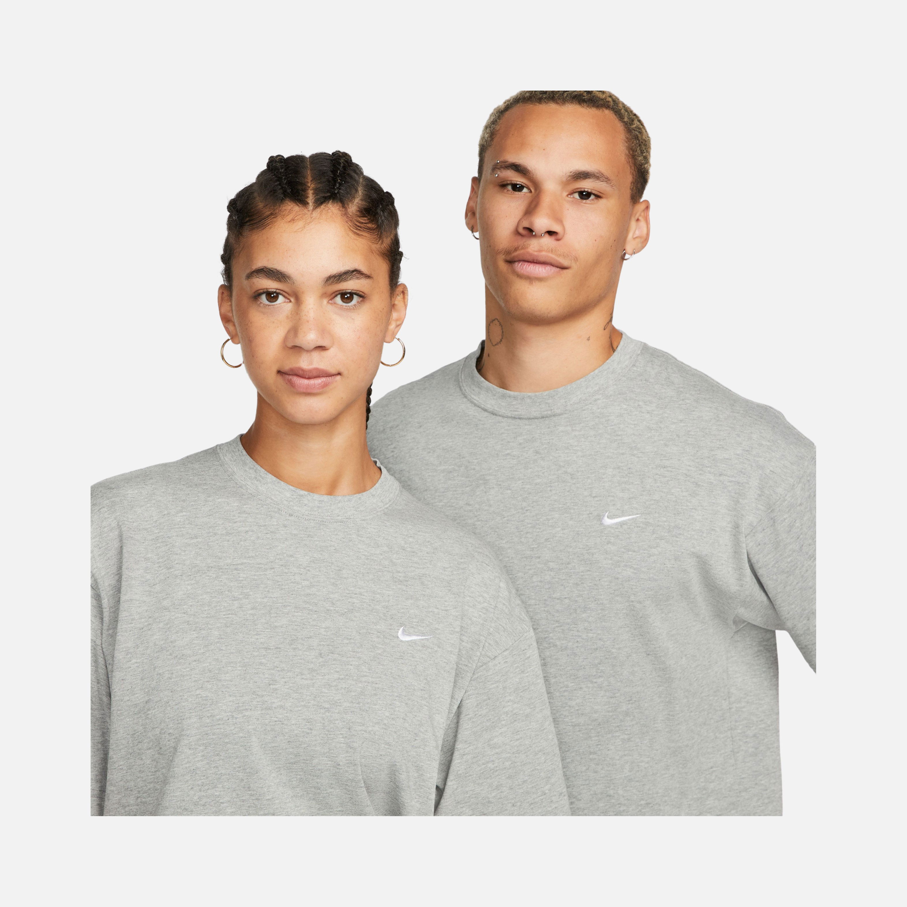 Nike Sportswear Solo Swoosh Heavyweight Knit Short-Sleeve Erkek Tişört