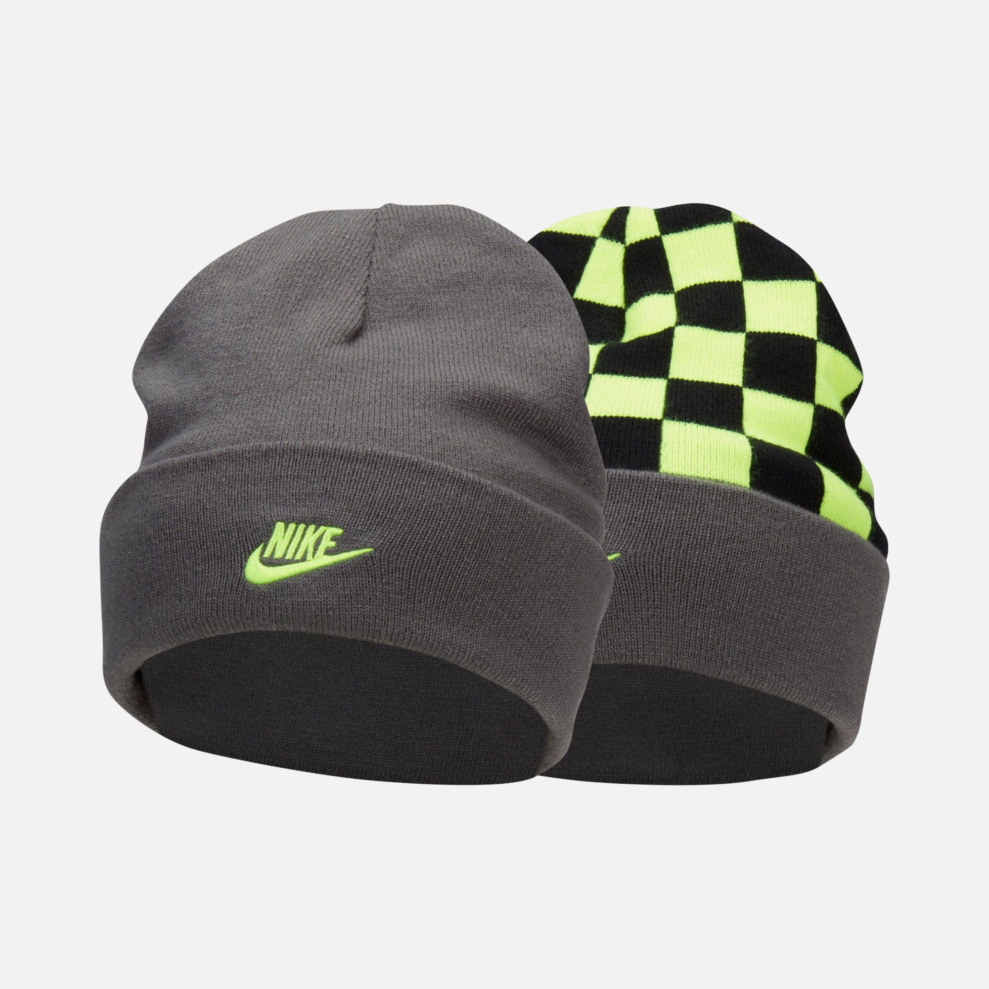 Nike Sportswear Peak Reversible Tall Cuff Smiley Çocuk Bere