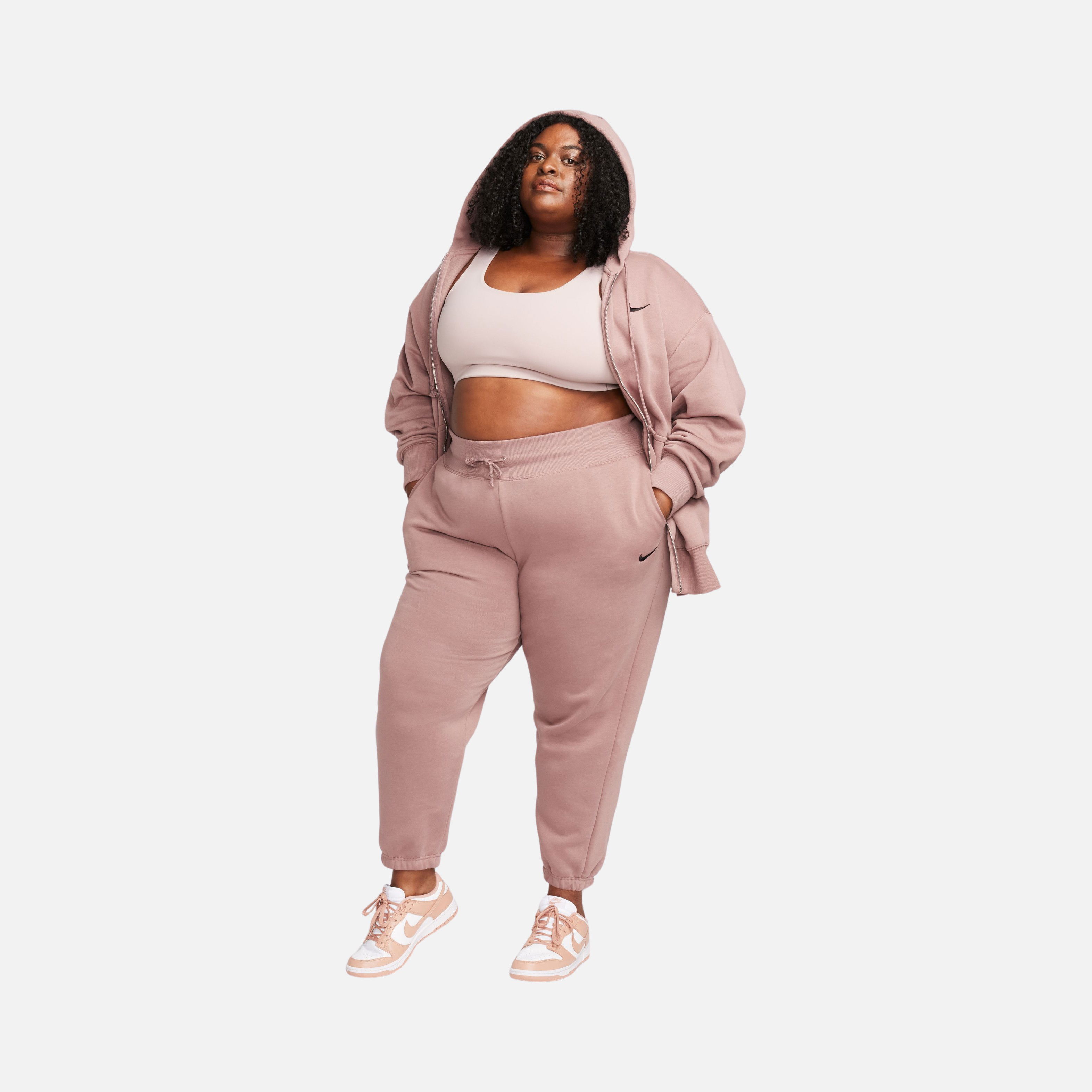 Nike Sportswear Phoenix Fleece High-Waisted Oversized (Plus Size) Kadın Eşofman Altı
