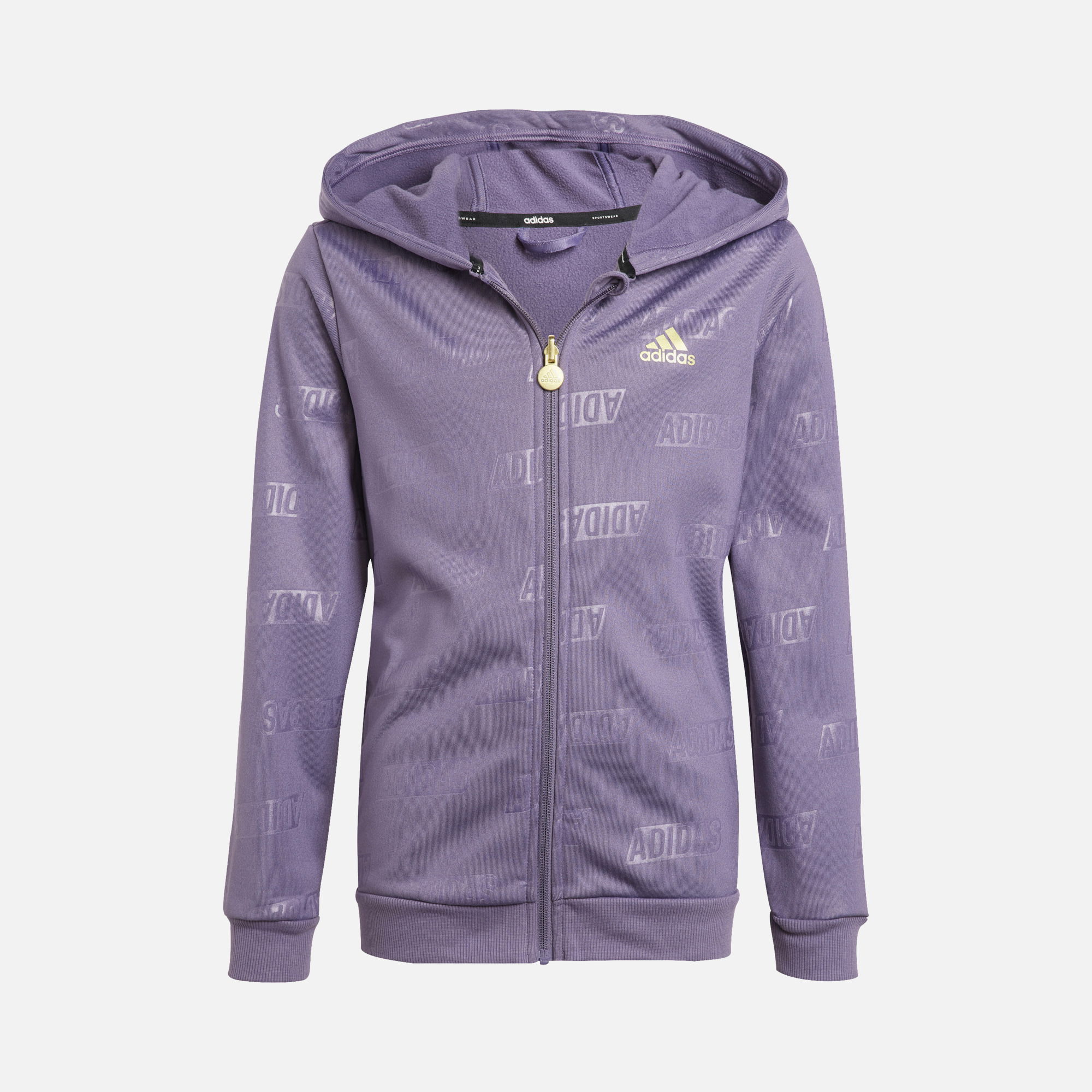 adidas Sportswear Brand Love Golden Full-Zip Hoodie Çocuk Sweatshirt