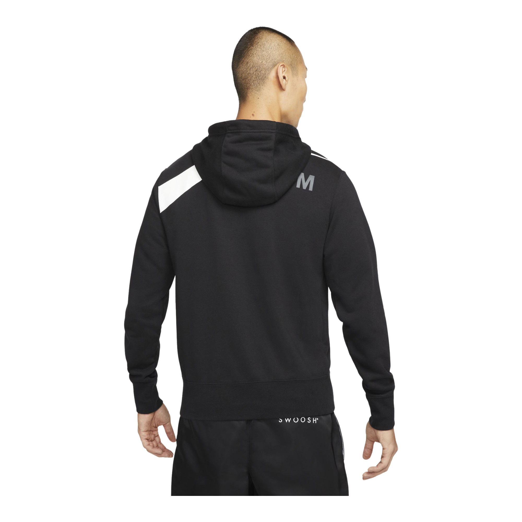 Nike Sportswear Swoosh Semi-Brushed Back Pullover Hoodie Erkek Sweatshirt