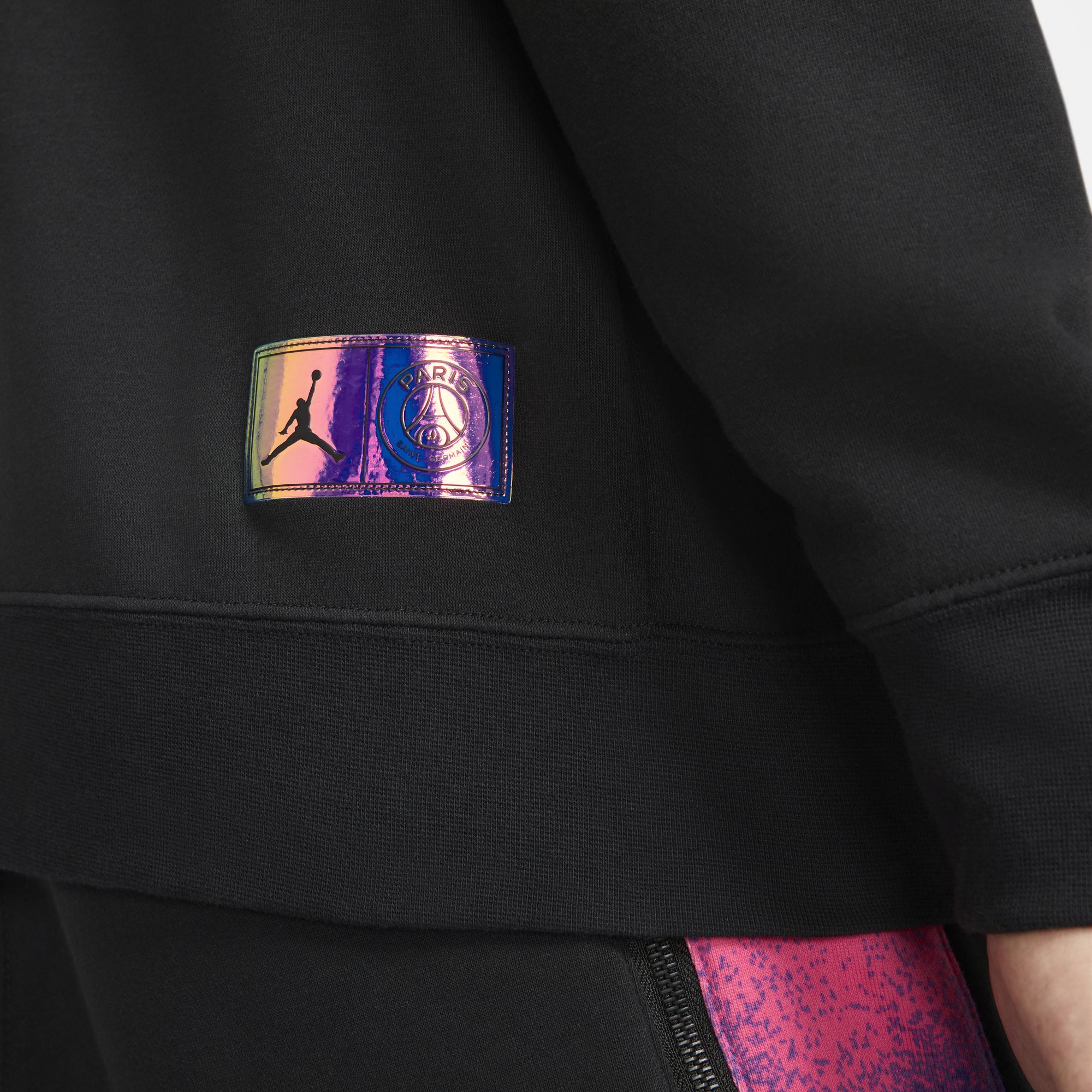 Nike Paris Saint-Germain X Jordan Pullover Fleece Hoodie Erkek Sweatshirt