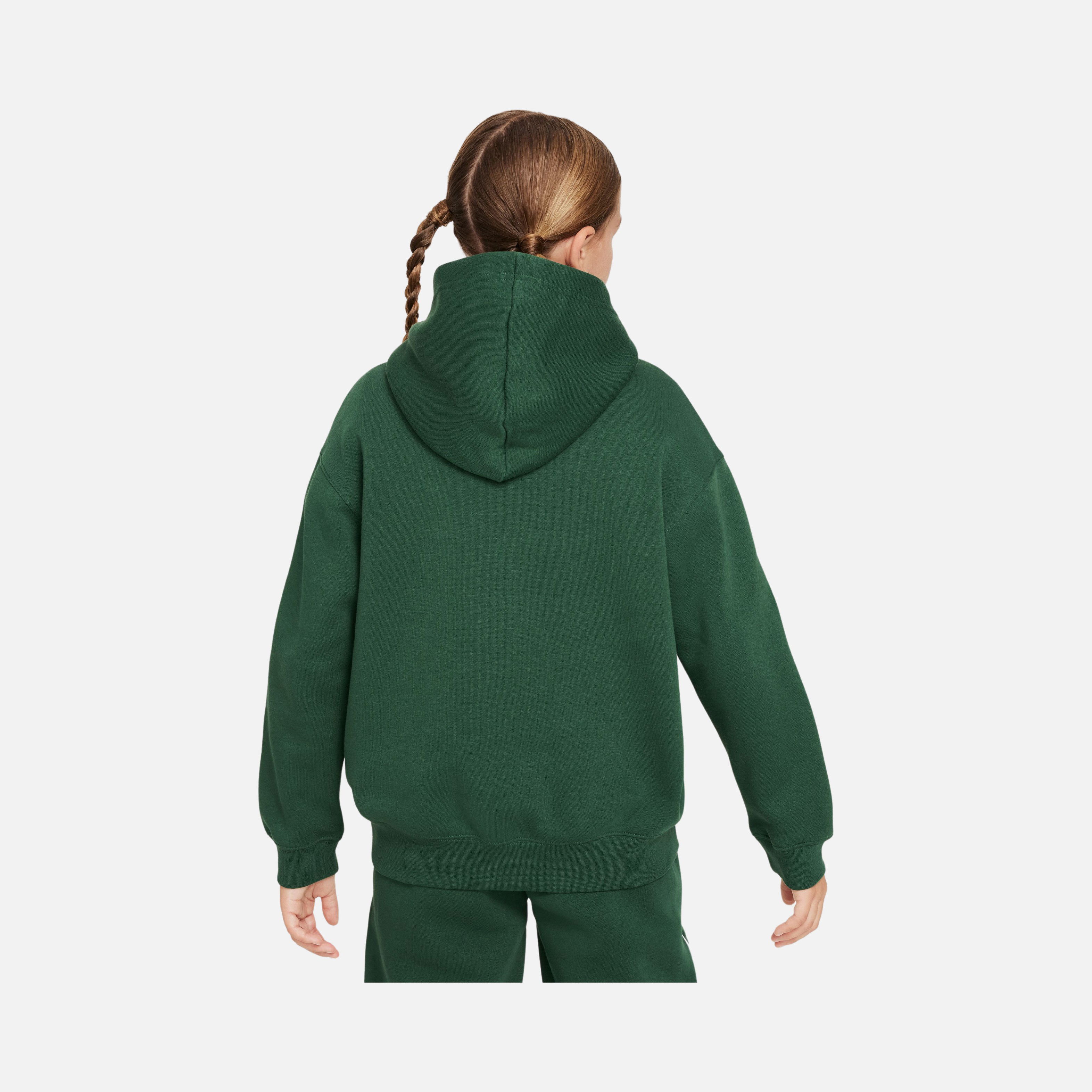 Nike Sportswear Oversized Fleece Pullover Hoodie (Girls') Çocuk Sweatshirt