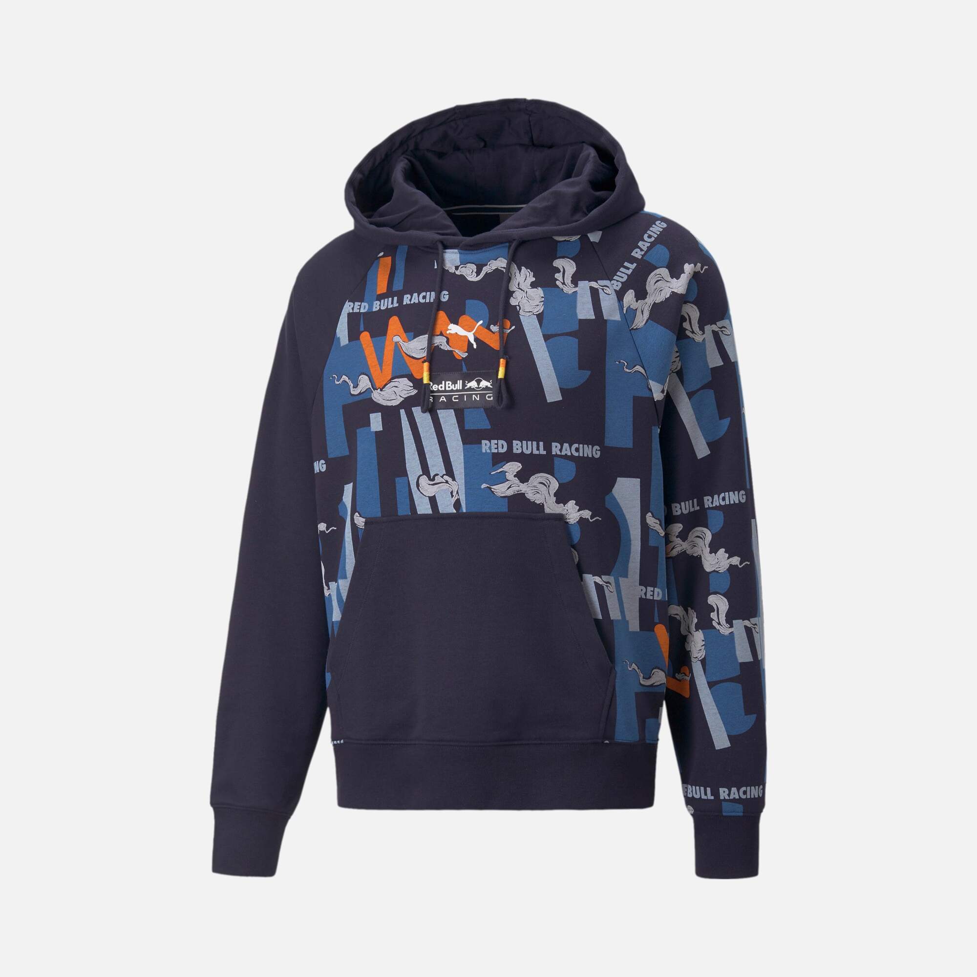 Puma Red Bull Racing Graphic AOP Hoodie Erkek Sweatshirt