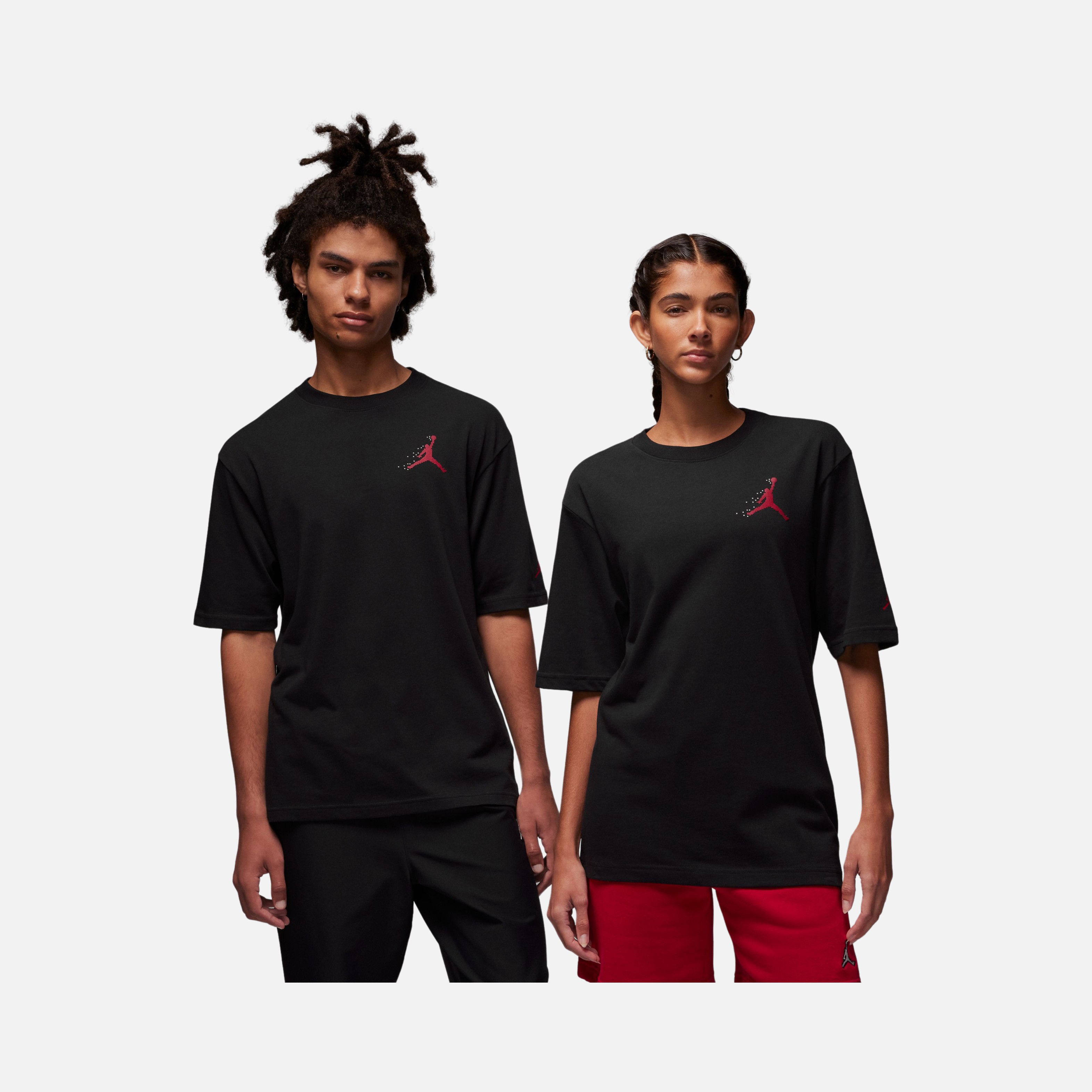 Nike Jordan Flight Fleece Essentials Graphic Short-Sleeve Erkek Tişört