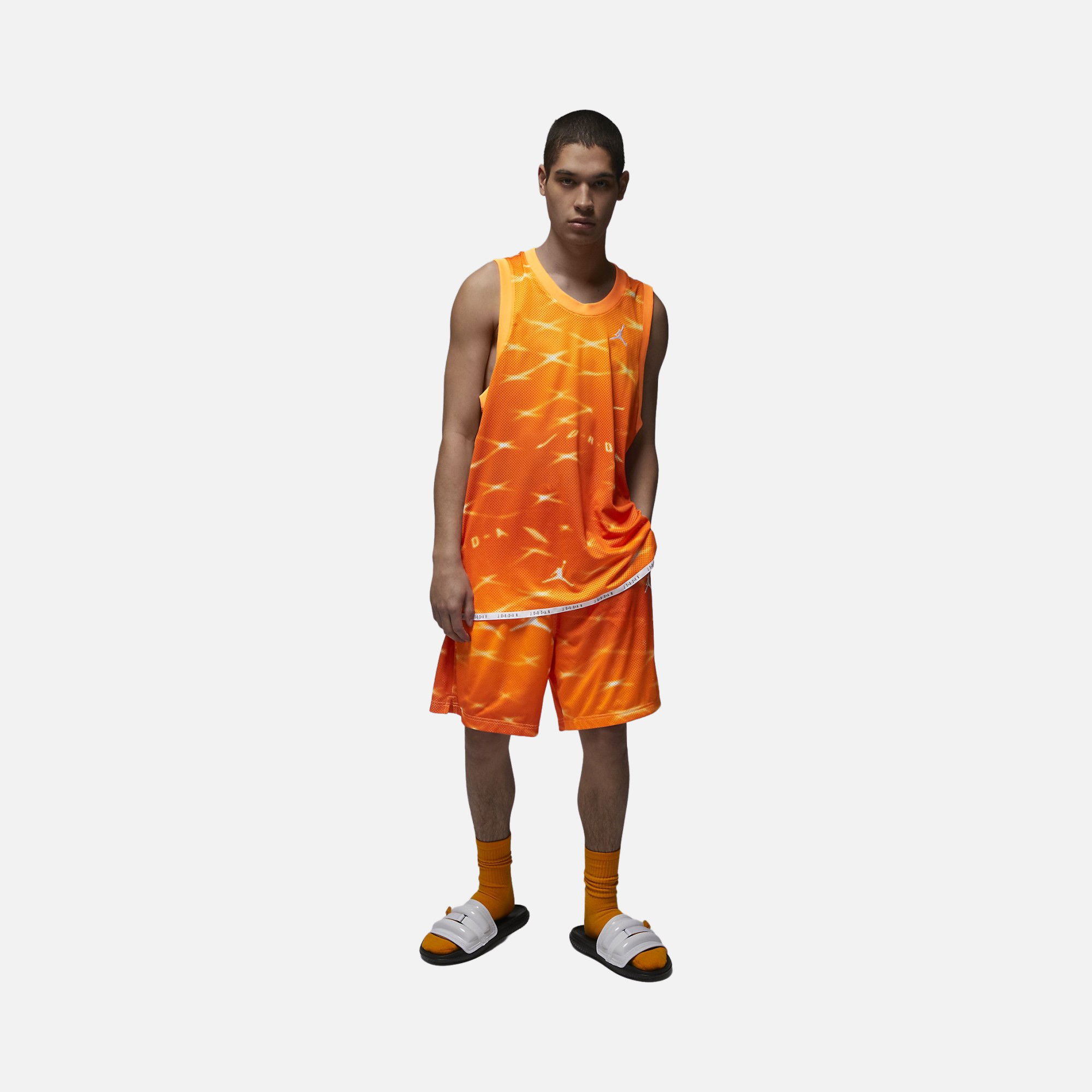 Nike Jordan Essentials Air All-Over Print With Mesh Basketball Erkek Forma
