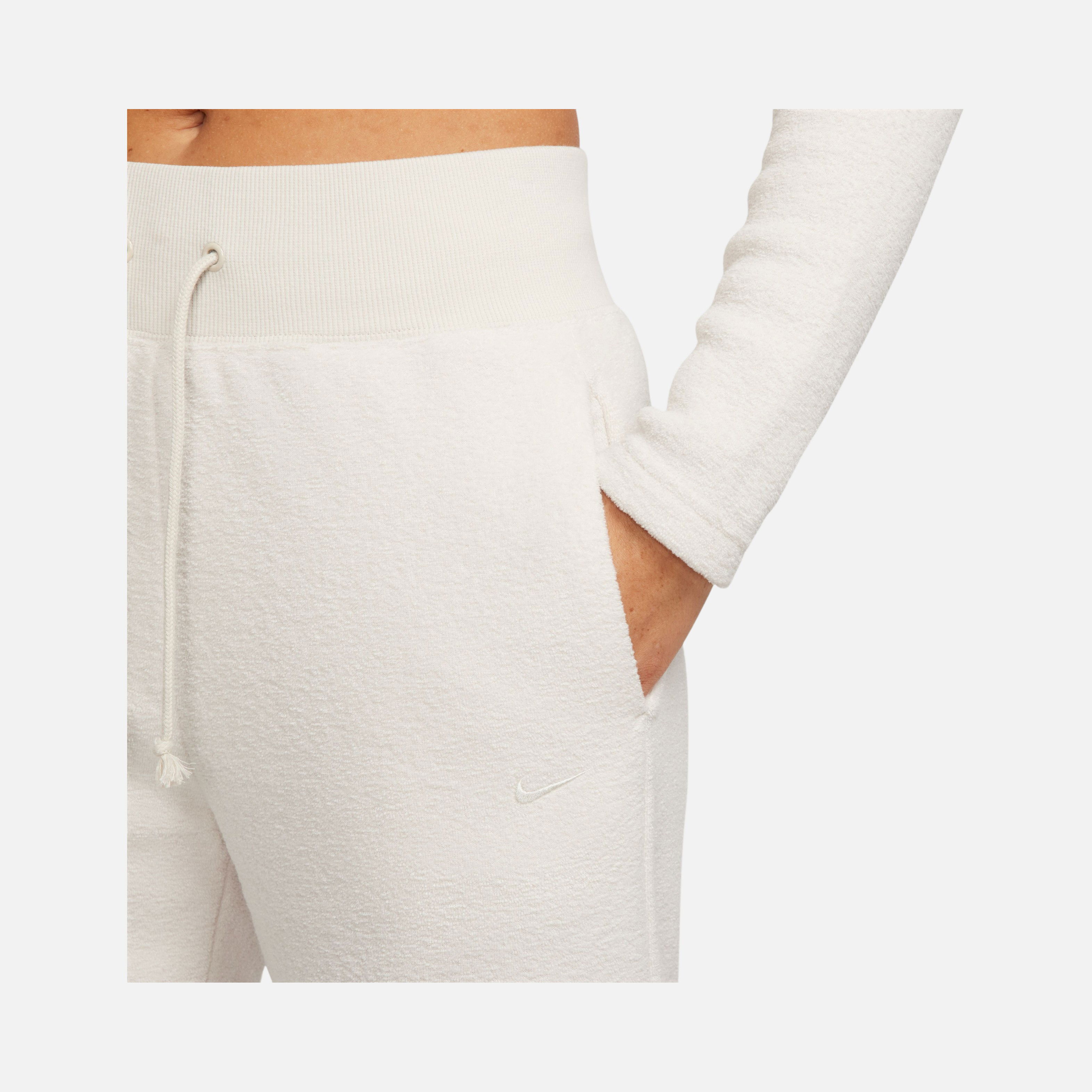 Nike Sportswear Phoenix Plush High-Waisted Wide-Leg Cozy Fleece Kadın Pantolon