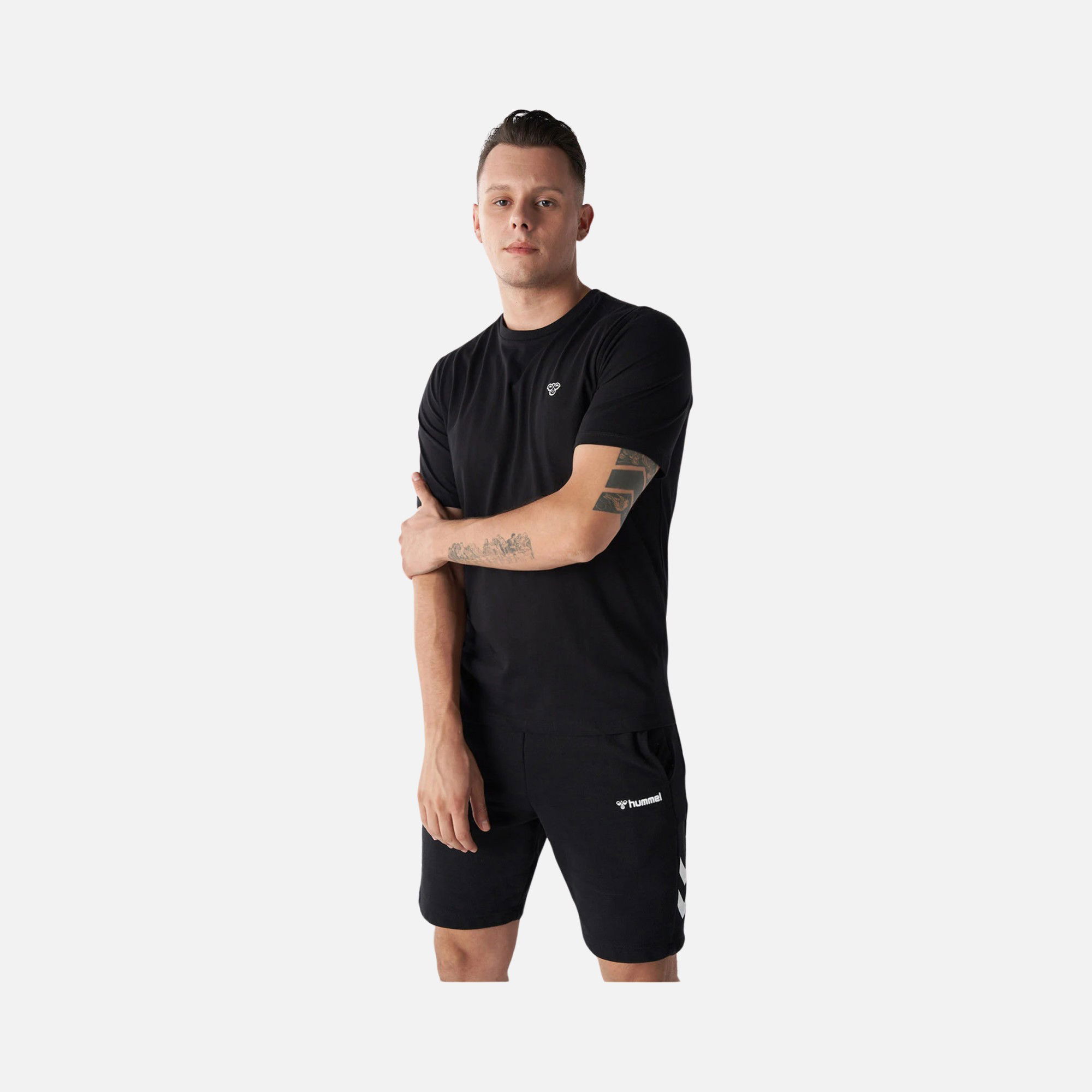 Hummel Sportswear T-IC Ico Logo Short-Sleeve Erkek Tişört