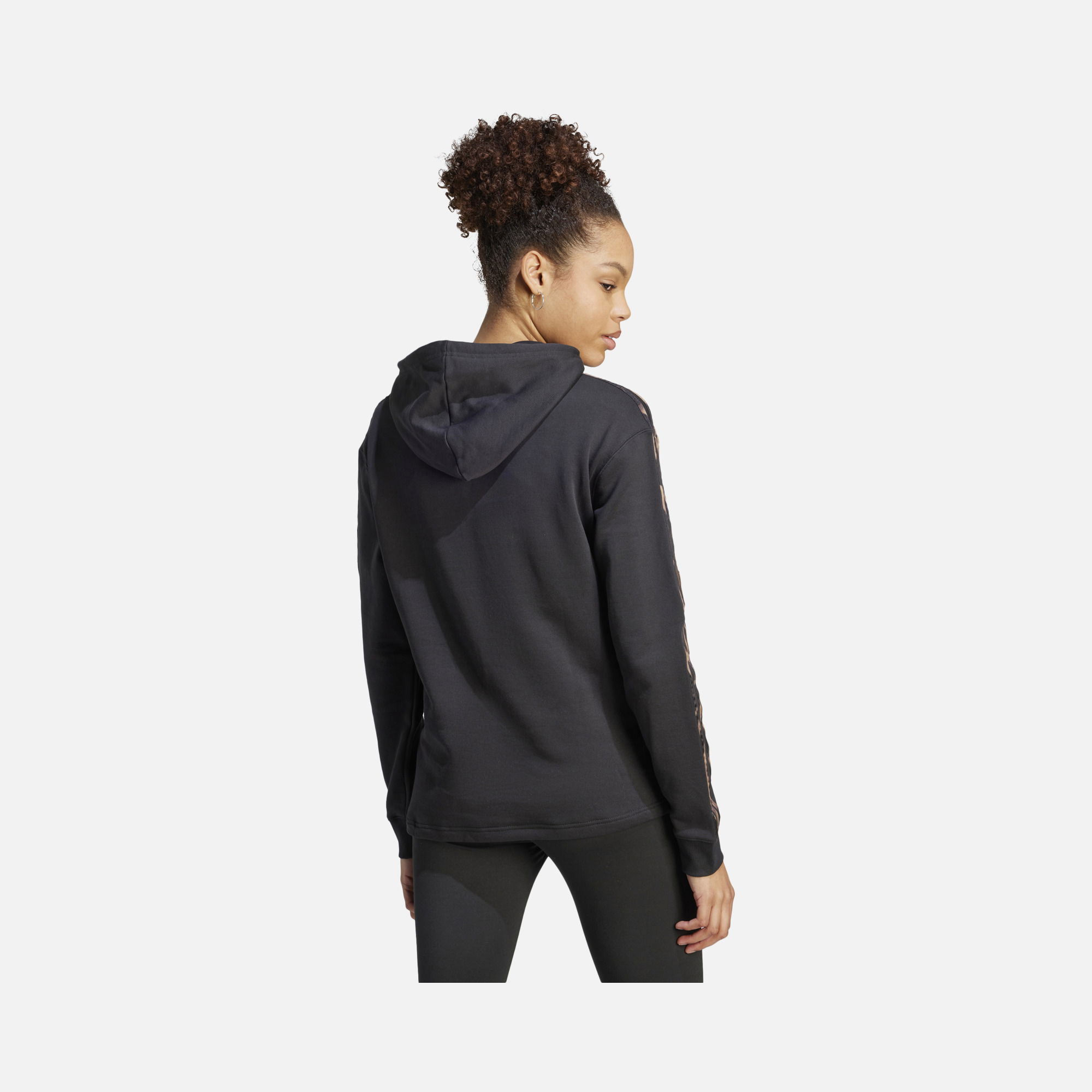 adidas Sportswear Vibrant Print 3-Stripes Hoodie Kadın Sweatshirt