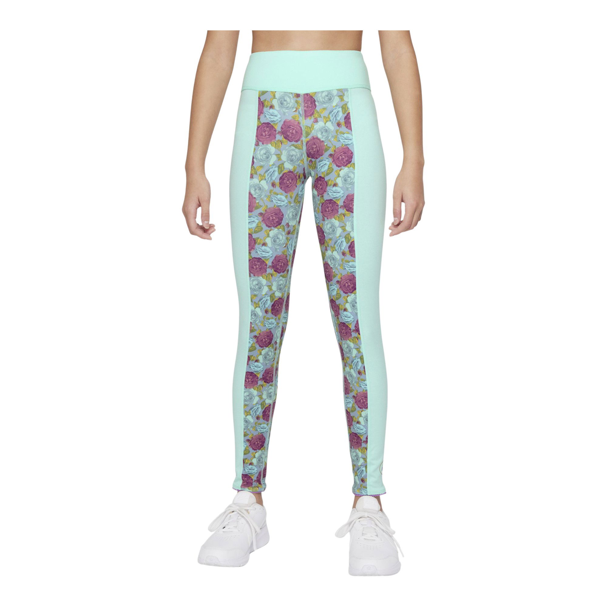 Nike Dri-Fit One Luxe Flover Printed (Girls') Çocuk Tayt