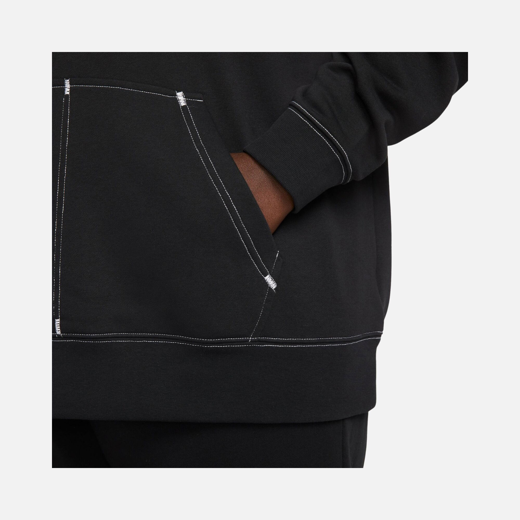 Nike Sportswear Swoosh Fleece Hoodie (Plus Size) Kadın Sweatshirt