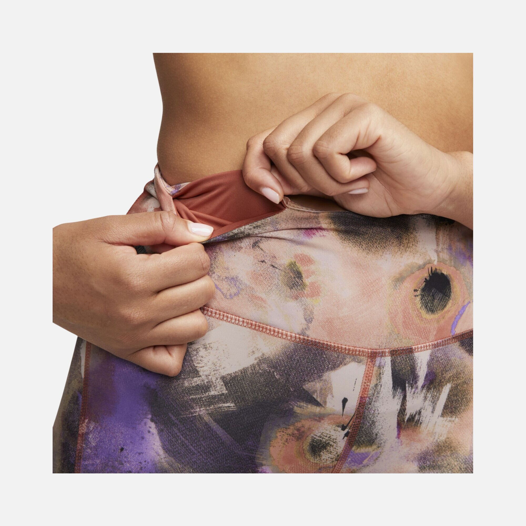 Nike Air Dri-Fit Fast 18cm (approx.) Running Mid-Rise Kadın Şort