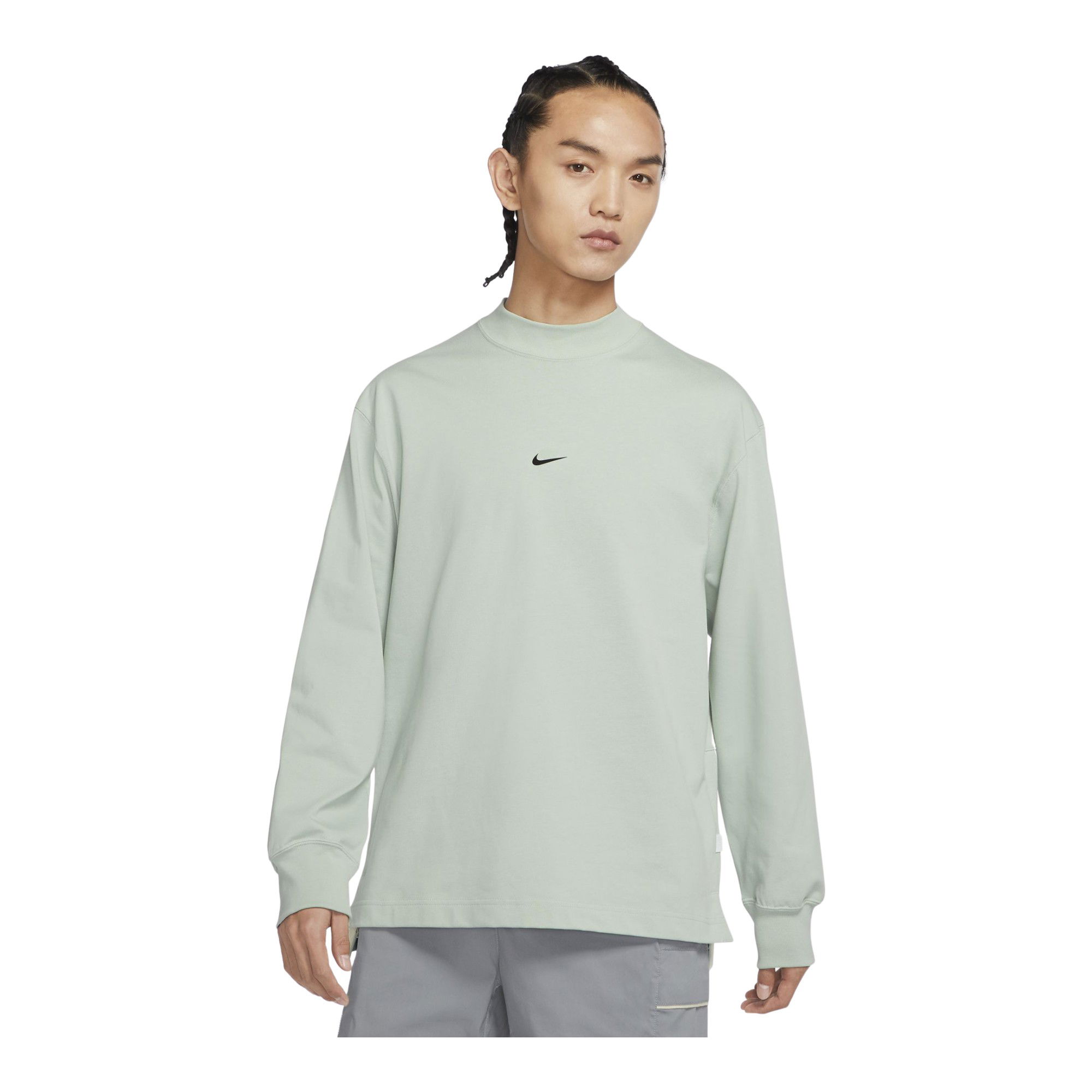 Nike Sportswear Style Essentials Mock Long-Sleeve Erkek Tişört