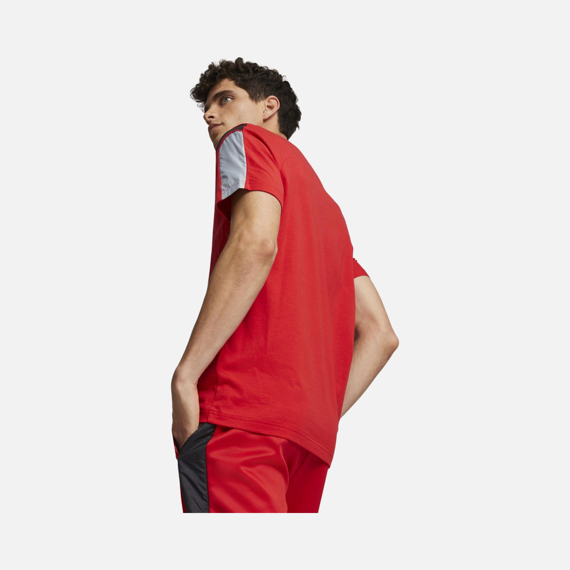 Puma Sportswear Ferrari Race Mt7 Short-Sleeve Erkek Tişört